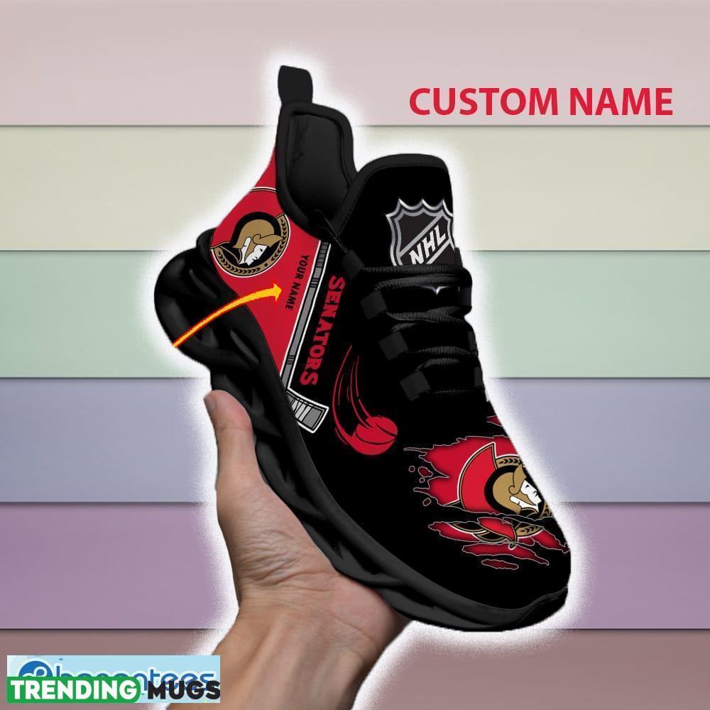 Custom Name Ottawa Senators NHL Max Soul Shoes For Men And Women Gift For Fan Clunky Sneakers New - Ottawa Senators NHL Max Soul Shoes_1 Custom Name Ottawa Senators NHL Max Soul Shoes For Men And Women Gift For Fan Clunky Sneakers New - Ottawa Senators NHL Max Soul Shoes_1