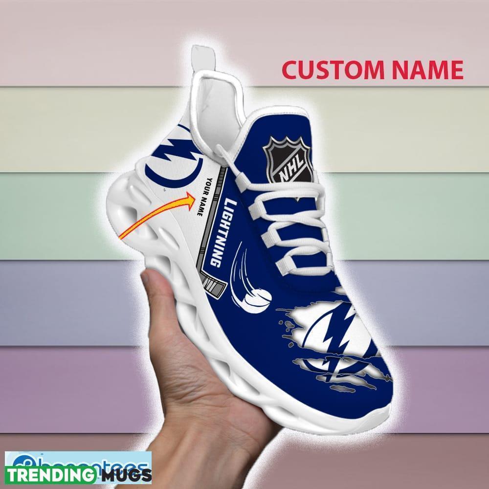 Custom Name Tampa Bay Lightning NHL Max Soul Shoes For Men And Women Gift For Fan Clunky Sneakers New Max Soul Custom Name Tampa Bay Lightning NHL Max Soul Shoes For Men And Women Gift For Fan Clunky Sneakers New Max Soul