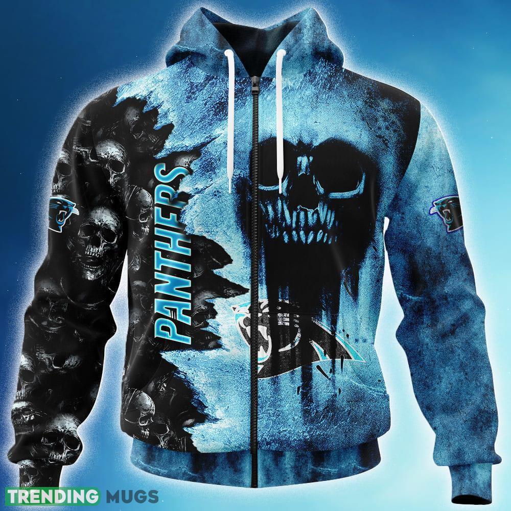 Custom Number And Name Carolina Panthers NFL Skull 3D Hoodie Zip Hoodie For Men And Women Christmas Gift Fans 3D Hoodies Custom Number And Name Carolina Panthers NFL Skull 3D Hoodie Zip Hoodie For Men And Women Christmas Gift Fans 3D Hoodies