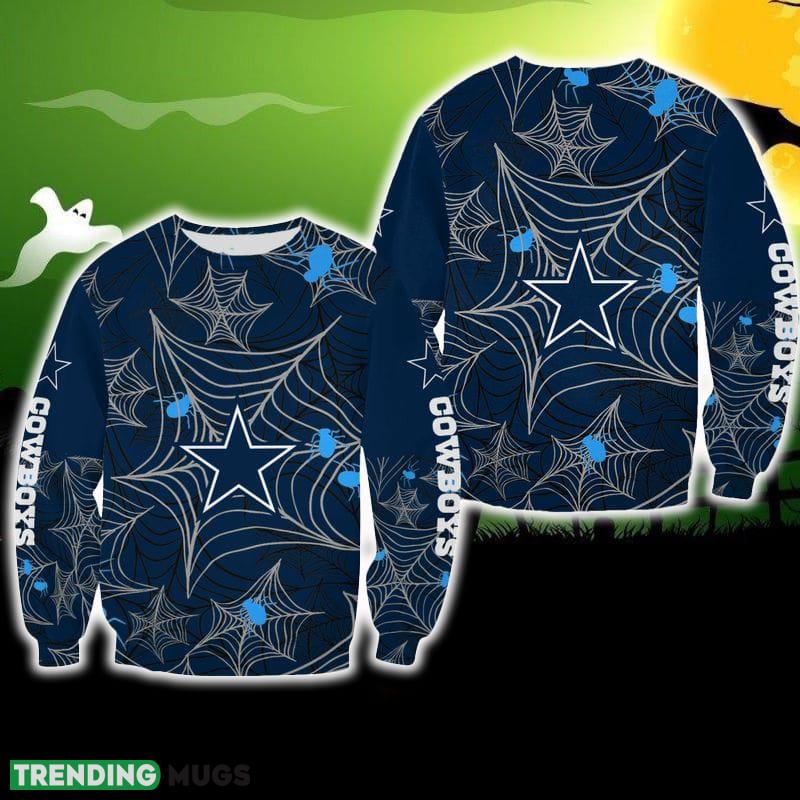 Dallas Cowboys Sspiderweb Halloween Cheer Ugly Sweater For Men And Women Gift Christmas - Dallas Cowboys Sspiderweb Halloween Cheer Ugly Sweater For Men And Women Gift Christmas Dallas Cowboys Sspiderweb Halloween Cheer Ugly Sweater For Men And Women Gift Christmas - Dallas Cowboys Sspiderweb Halloween Cheer Ugly Sweater For Men And Women Gift Christmas