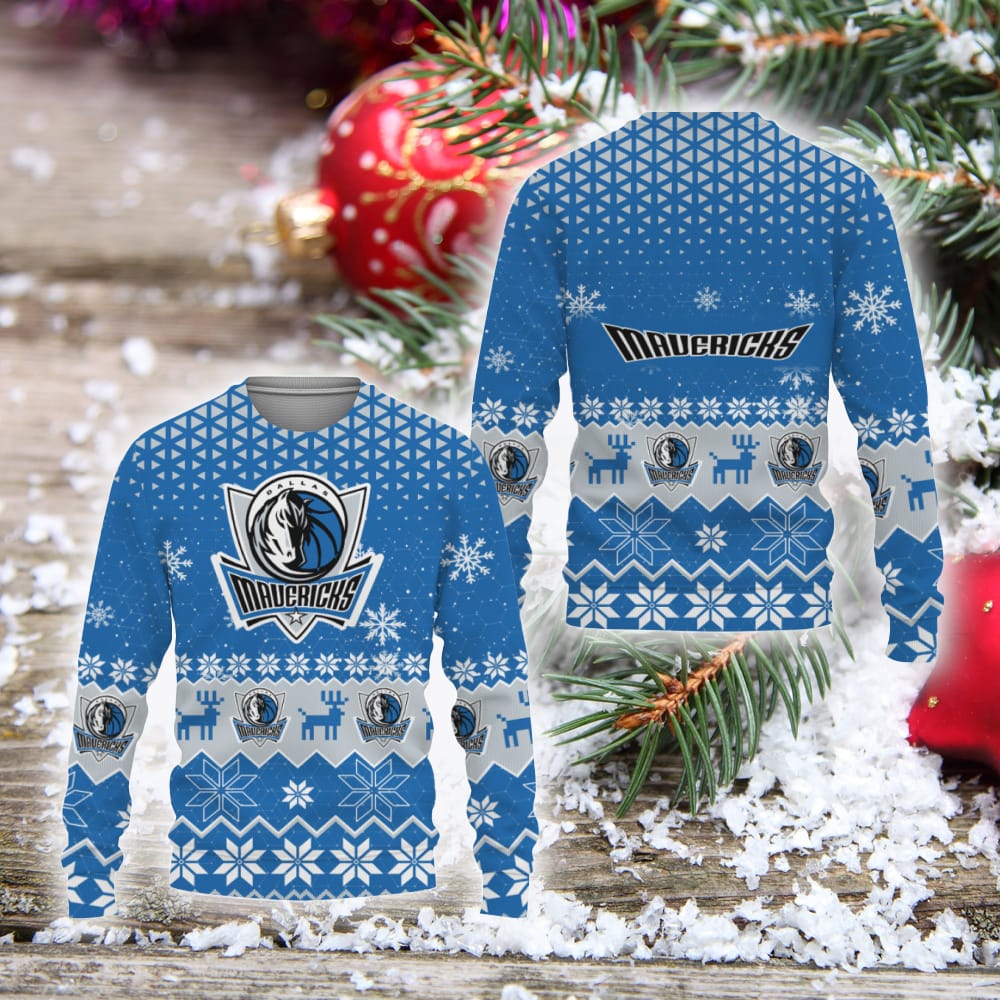 Dallas Mavericks Sports Football American Ugly Christmas Sweater Christmas Gift Holiday Unisex Sweatshirt For Fans - 011023-093220 Dallas Mavericks Sports Football American Ugly Christmas Sweater Christmas Gift Holiday Unisex Sweatshirt For Fans - 011023-093220
