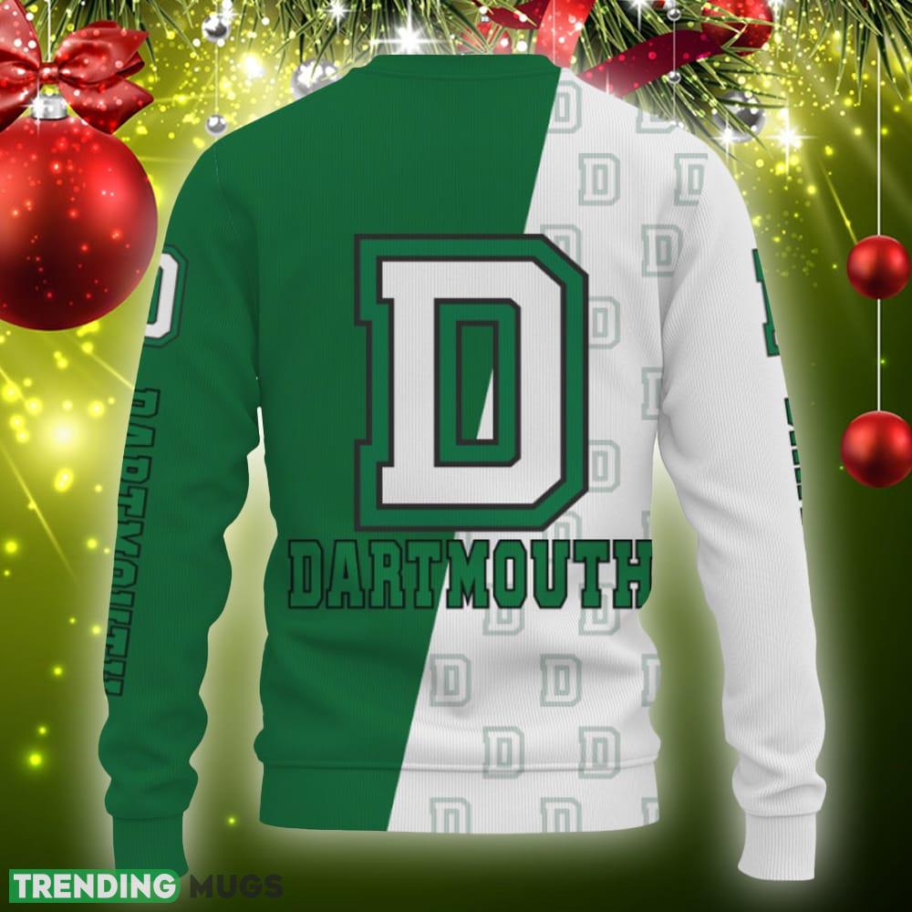 Dartmouth Big Green Sports American Football Knitted Christmas 3D Sweater Gift Holidays 3D Sweater Dartmouth Big Green Sports American Football Knitted Christmas 3D Sweater Gift Holidays 3D Sweater