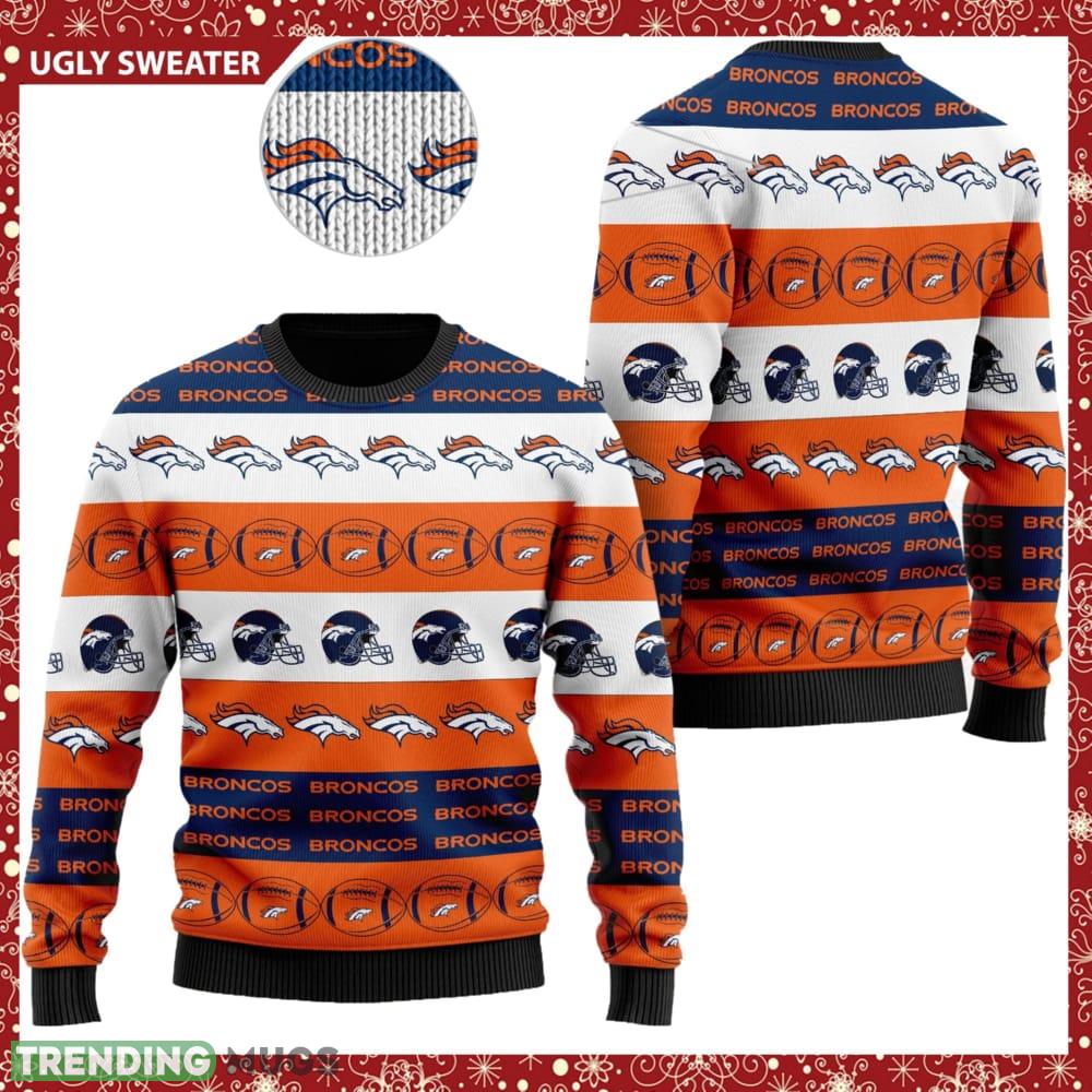 Denver Broncos NFL American Football Team Logo Helmet Symbols Ugly Christmas Sweater - Denver Broncos NFL American Football Team Logo Helmet Symbols Ugly Christmas Sweater Denver Broncos NFL American Football Team Logo Helmet Symbols Ugly Christmas Sweater - Denver Broncos NFL American Football Team Logo Helmet Symbols Ugly Christmas Sweater