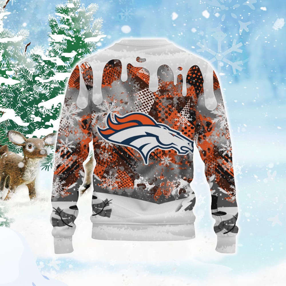 Denver Broncos Snoopy Dabbing The Peanuts Sports Football American Christmas Dripping Matching Knitted Christmas Sweater All Over Print 3D Sweater Denver Broncos Snoopy Dabbing The Peanuts Sports Football American Christmas Dripping Matching Knitted Christmas Sweater All Over Print 3D Sweater