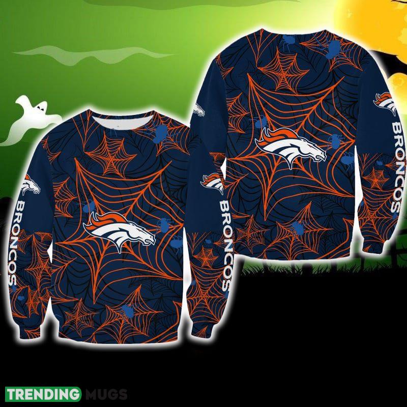 Denver Broncos Sspiderweb Halloween Season Ugly Sweater For Men And Women Gift Christmas - Denver Broncos Sspiderweb Halloween Season Ugly Sweater For Men And Women Gift Christmas Denver Broncos Sspiderweb Halloween Season Ugly Sweater For Men And Women Gift Christmas - Denver Broncos Sspiderweb Halloween Season Ugly Sweater For Men And Women Gift Christmas