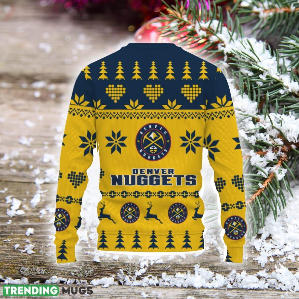 Denver Nuggets Merry Christmas Tree Christmas Sweater Unisex Sweatshirt For Fans Gift Holiday Christmas - Denver Nuggets Collection Ugly Christmas Sweater For Fans Gift Unisex Sweatshirt Denver Nuggets Merry Christmas Tree Christmas Sweater Unisex Sweatshirt For Fans Gift Holiday Christmas - Denver Nuggets Collection Ugly Christmas Sweater For Fans Gift Unisex Sweatshirt