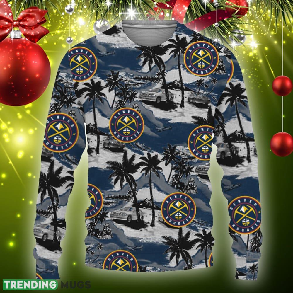 Denver Nuggets Tropical Patterns For Fans Club Gifts Ugly Christmas Sweater AOP Gift Holidays - Denver Nuggets Tropical Patterns For Fans Club New Trends Gifts Unisex 3D T-Shirt, Hoodie, Sweatshirt-3D Sweatshirt_3 Denver Nuggets Tropical Patterns For Fans Club Gifts Ugly Christmas Sweater AOP Gift Holidays - Denver Nuggets Tropical Patterns For Fans Club New Trends Gifts Unisex 3D T-Shirt, Hoodie, Sweatshirt-3D Sweatshirt_3