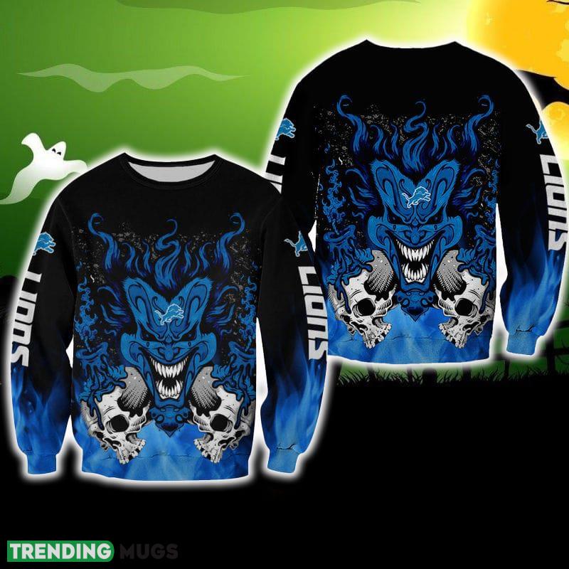 Detroit Lions Clown Halloween Outfit Ugly Sweater For Men And Women Gift Christmas - Detroit Lions Clown Halloween Outfit Ugly Sweater For Men And Women Gift Christmas Detroit Lions Clown Halloween Outfit Ugly Sweater For Men And Women Gift Christmas - Detroit Lions Clown Halloween Outfit Ugly Sweater For Men And Women Gift Christmas