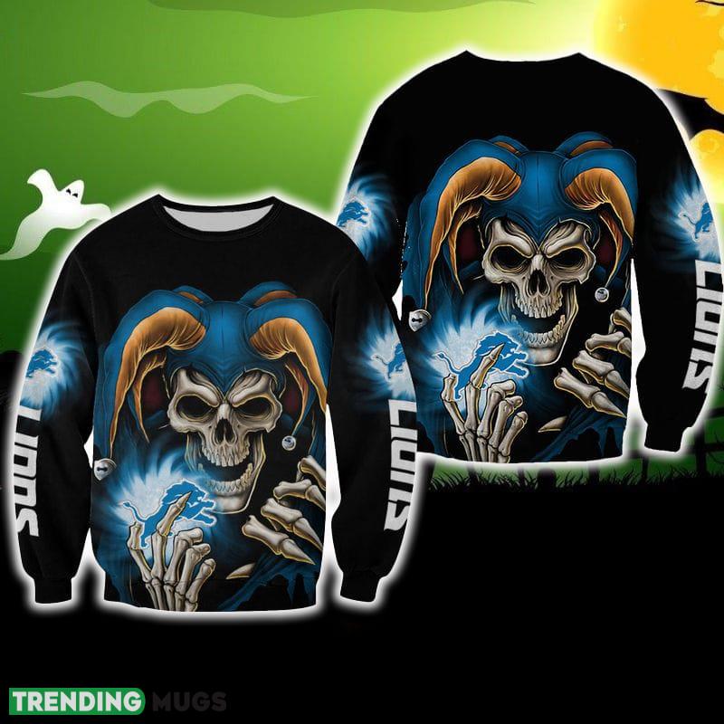 Detroit Lions Halloween Clown Celebrate Ugly Sweater For Men And Women Gift Christmas - Detroit Lions Halloween Clown Celebrate Ugly Sweater For Men And Women Gift Christmas Detroit Lions Halloween Clown Celebrate Ugly Sweater For Men And Women Gift Christmas - Detroit Lions Halloween Clown Celebrate Ugly Sweater For Men And Women Gift Christmas