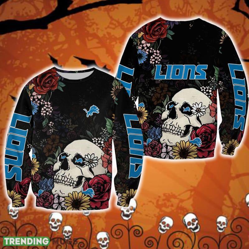 Detroit Lions Skull And Flowers Snowdrift Halloween Ugly Sweater For Men And Women Gift Christmas - Detroit Lions Skull And Flowers Snowdrift Halloween Ugly Sweater For Men And Women Gift Christmas Detroit Lions Skull And Flowers Snowdrift Halloween Ugly Sweater For Men And Women Gift Christmas - Detroit Lions Skull And Flowers Snowdrift Halloween Ugly Sweater For Men And Women Gift Christmas