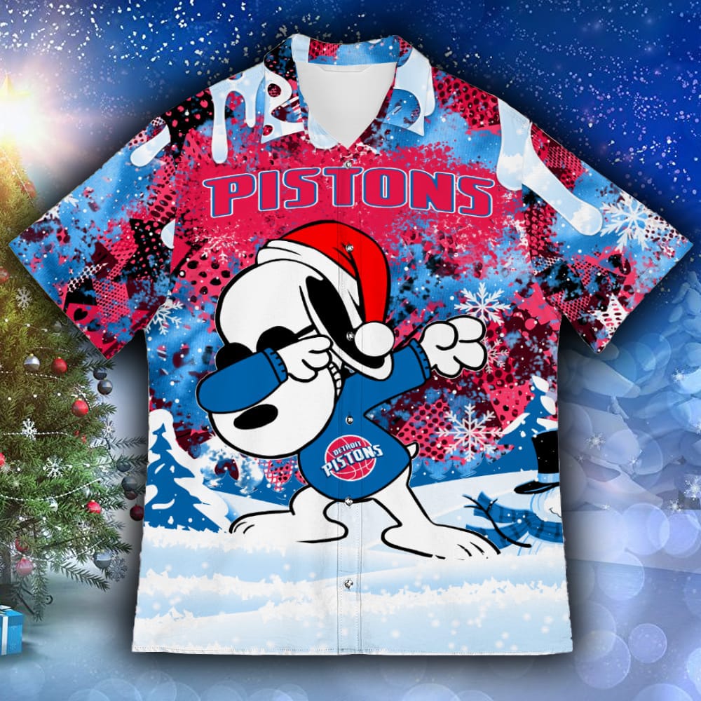 Detroit Pistons Snoopy Dabbing The Peanuts Sports Football American Dripping Matching Hawaiian Shirt Gift Christmas - 261023-071910 Detroit Pistons Snoopy Dabbing The Peanuts Sports Football American Dripping Matching Hawaiian Shirt Gift Christmas - 261023-071910
