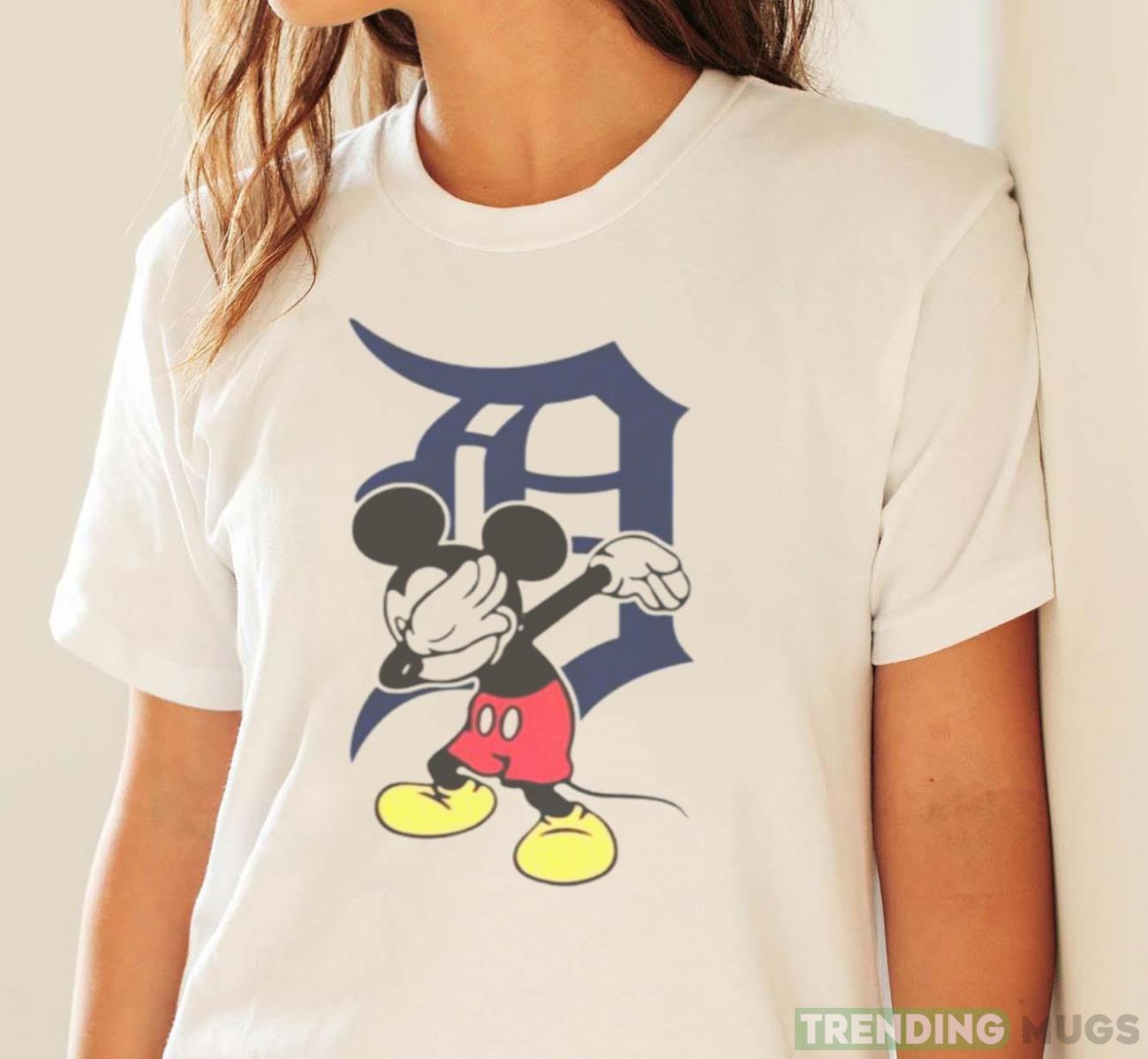 Detroit Tigers Mlb Baseball Dabbing Mickey Disney Sports T shirt Light Shirt Detroit Tigers Mlb Baseball Dabbing Mickey Disney Sports T shirt Light Shirt