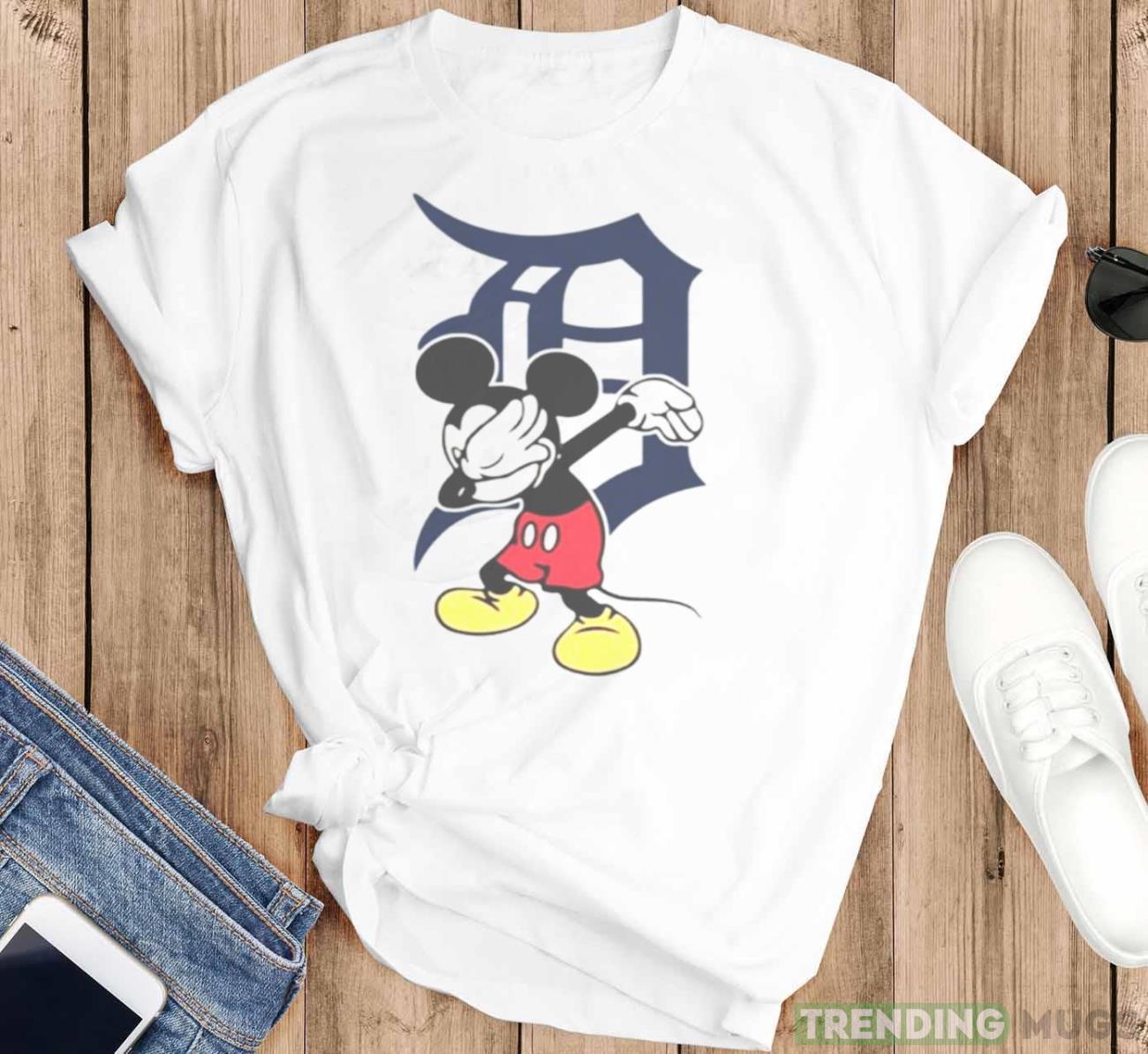 Detroit Tigers Mlb Baseball Dabbing Mickey Disney Sports T shirt Light Shirt Detroit Tigers Mlb Baseball Dabbing Mickey Disney Sports T shirt Light Shirt