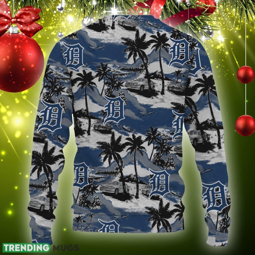 Detroit Tigers Tropical Patterns For Fans Club Gifts Ugly Xmas Sweater Gift Holidays 3D Sweater Detroit Tigers Tropical Patterns For Fans Club Gifts Ugly Xmas Sweater Gift Holidays 3D Sweater
