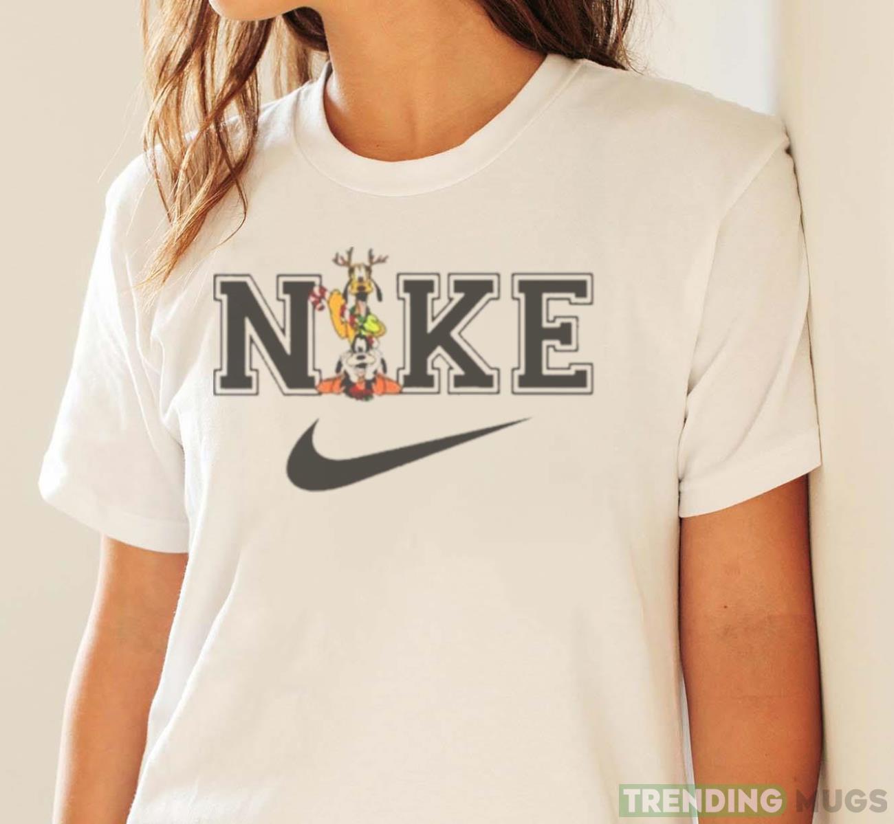 Disney Christmas Family Pluto Nike Logo 2023 Shirt Light Shirt Disney Christmas Family Pluto Nike Logo 2023 Shirt Light Shirt