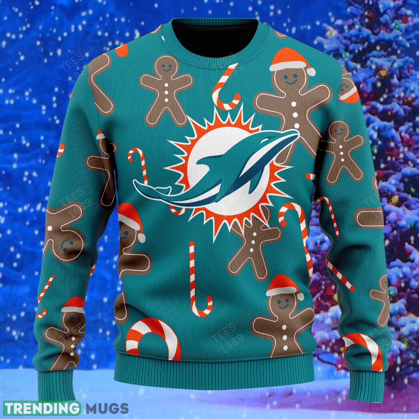 Dolphins Snowflakes Reindeer 3D Sweater Custom Number And Name 3D Sweater Dolphins Snowflakes Reindeer 3D Sweater Custom Number And Name 3D Sweater