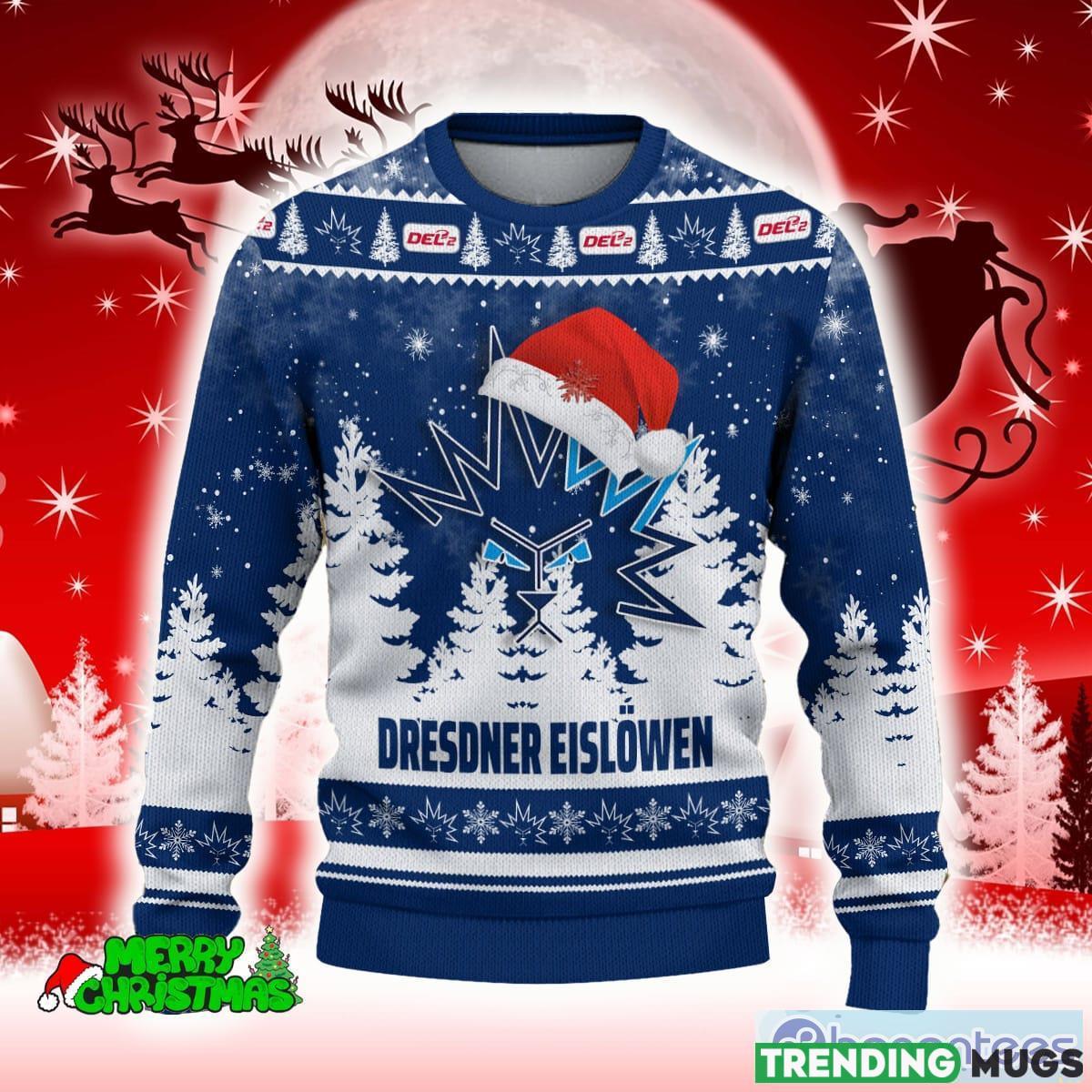 Dresdner Eislöwen Blue Snowsuit 3D Sweater All Over Printed For Men And Women Gift Christmas Holiday 3D Sweater Dresdner Eislöwen Blue Snowsuit 3D Sweater All Over Printed For Men And Women Gift Christmas Holiday 3D Sweater