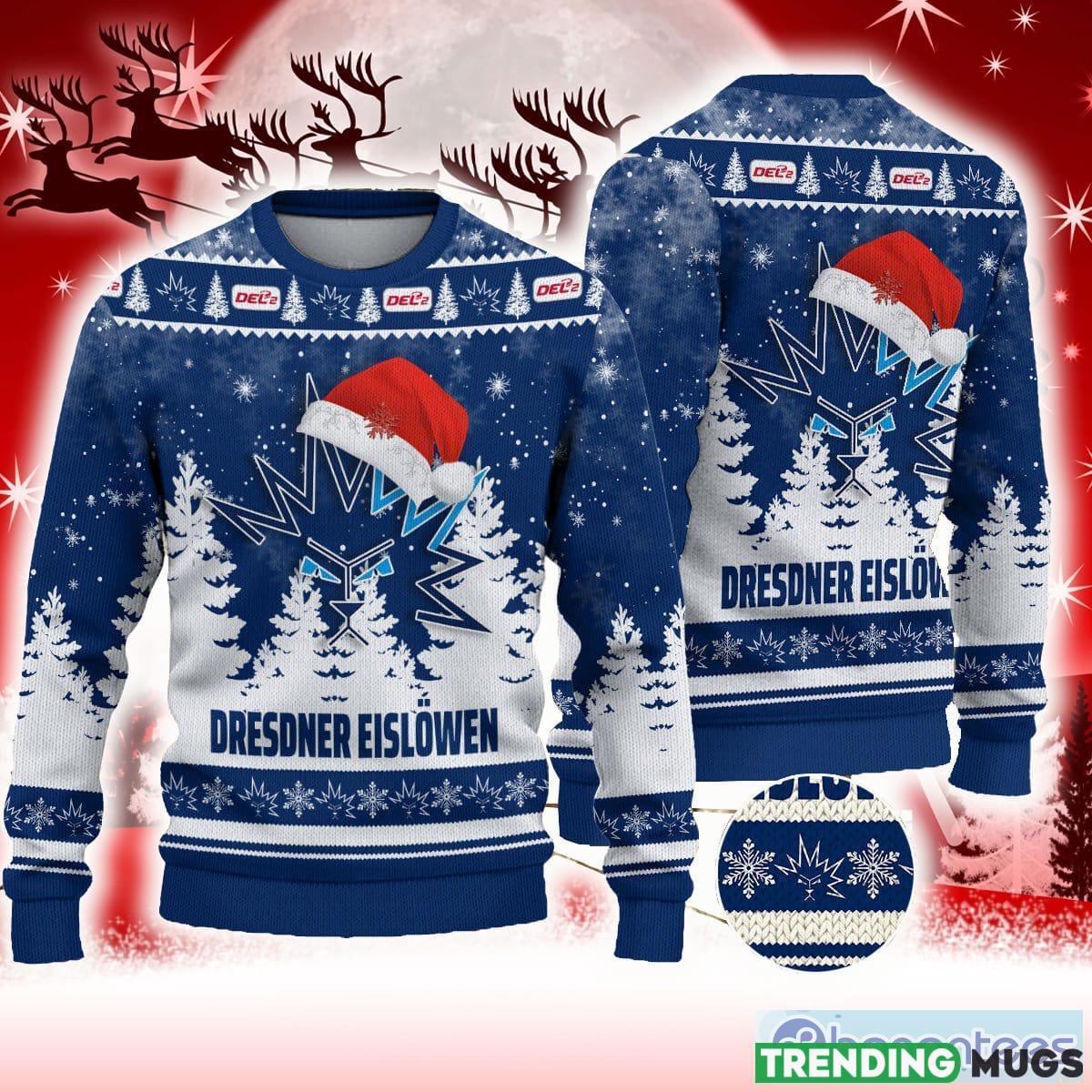 Dresdner Eislöwen Blue Snowsuit 3D Sweater All Over Printed For Men And Women Gift Christmas Holiday - Dresdner Eislöwen 3D Sweater Photo 1 Dresdner Eislöwen Blue Snowsuit 3D Sweater All Over Printed For Men And Women Gift Christmas Holiday - Dresdner Eislöwen 3D Sweater Photo 1