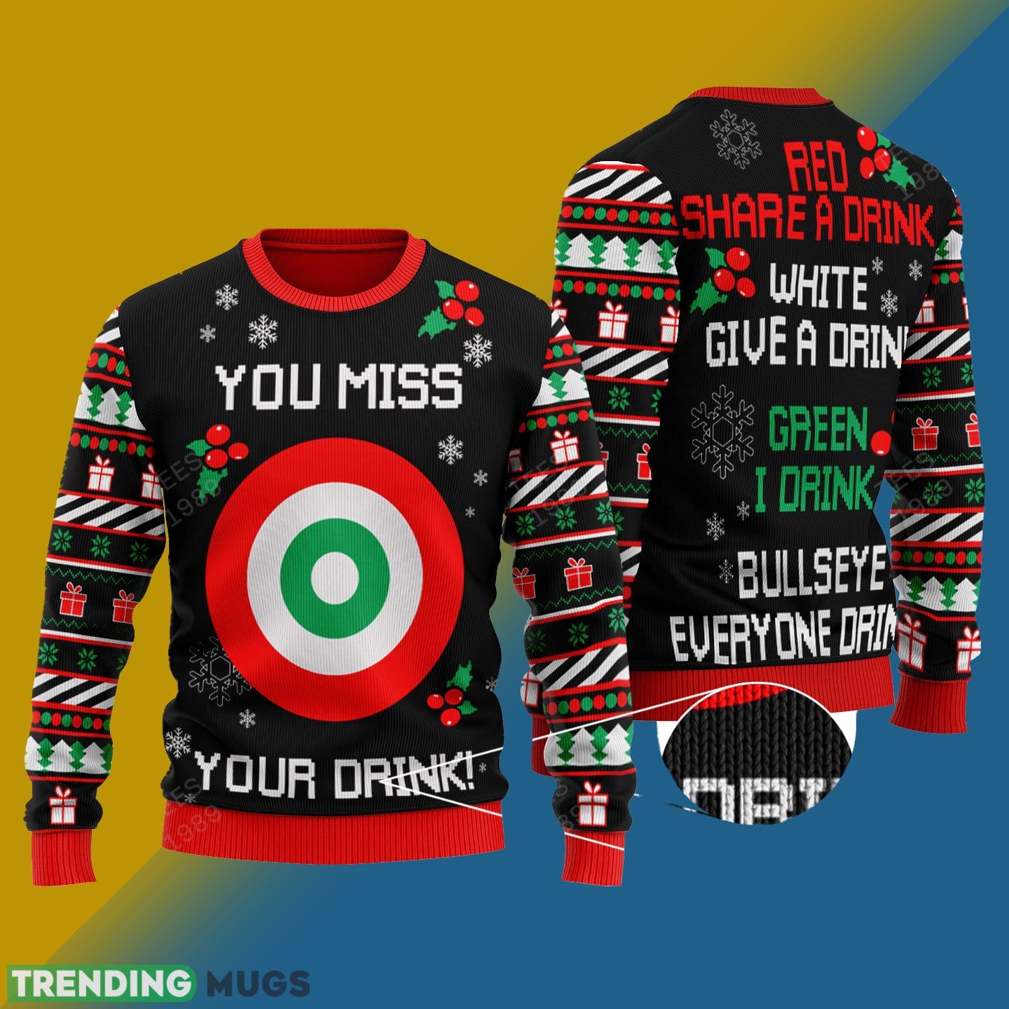 Drinking Game Knitted Xmas Sweater Gift Men And Women - Drinking Game Sweater Photo 1 Drinking Game Knitted Xmas Sweater Gift Men And Women - Drinking Game Sweater Photo 1