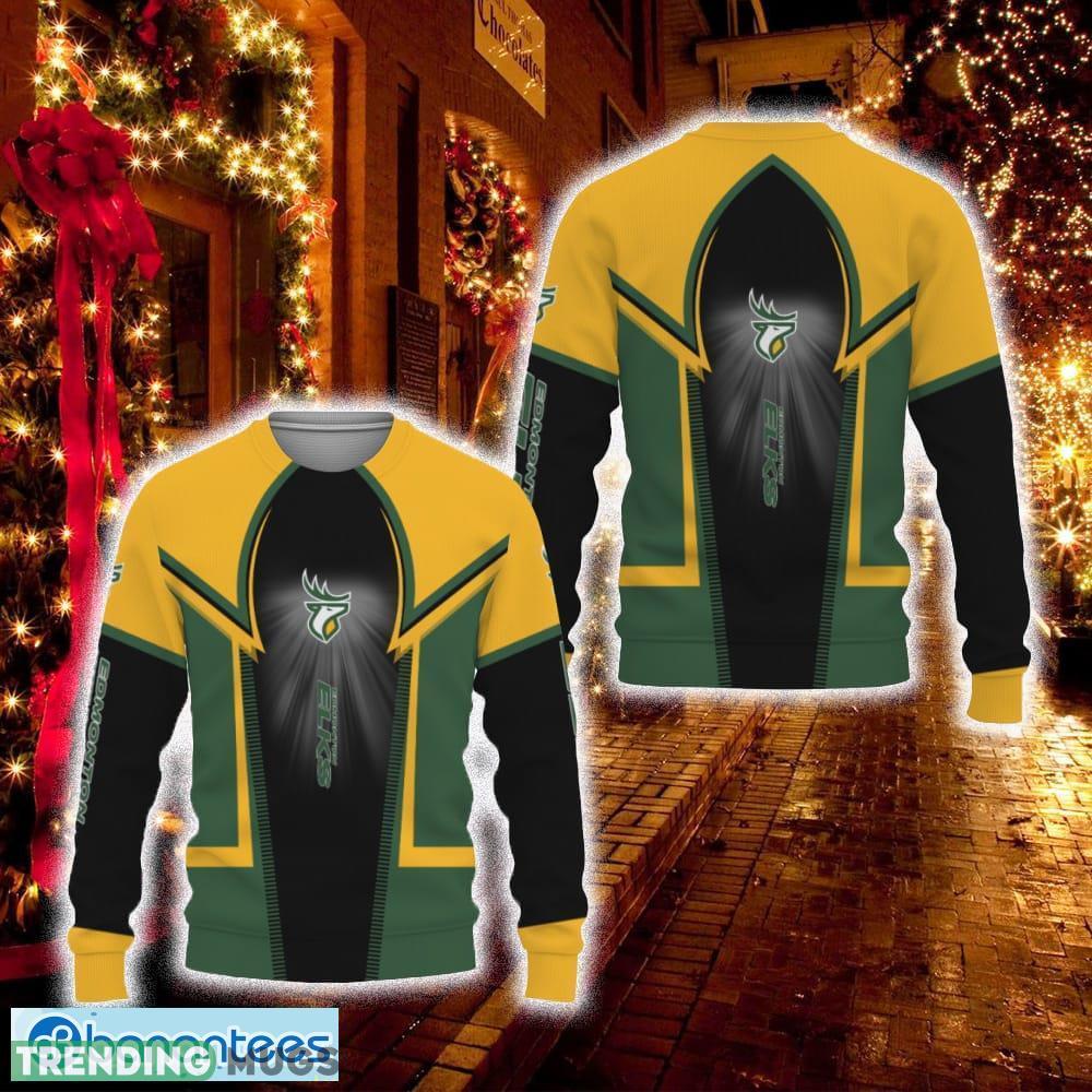 Edmonton Elks Football Merry Christmas 3D Sweater For Fans Gifts Unisex - Edmonton Elks Football Merry Christmas 3D Sweater For Fans Gifts Unisex Edmonton Elks Football Merry Christmas 3D Sweater For Fans Gifts Unisex - Edmonton Elks Football Merry Christmas 3D Sweater For Fans Gifts Unisex