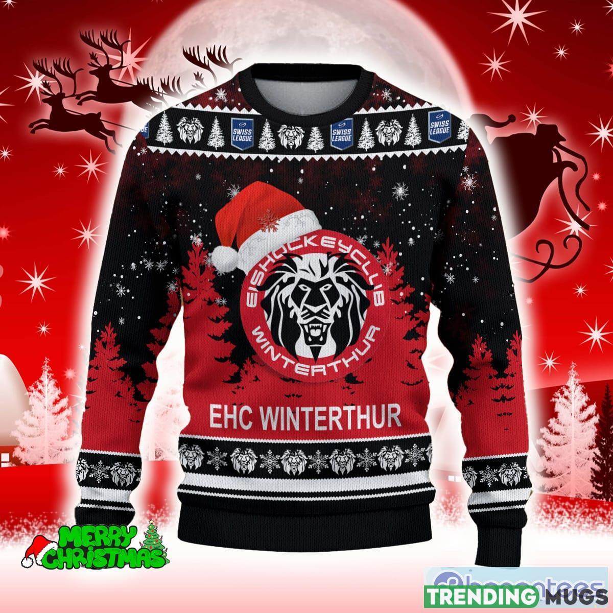 EHC Red WINterthur Red Freezing 3D Sweater All Over Printed For Men And Women Gift Christmas Holiday 3D Sweater EHC Red WINterthur Red Freezing 3D Sweater All Over Printed For Men And Women Gift Christmas Holiday 3D Sweater