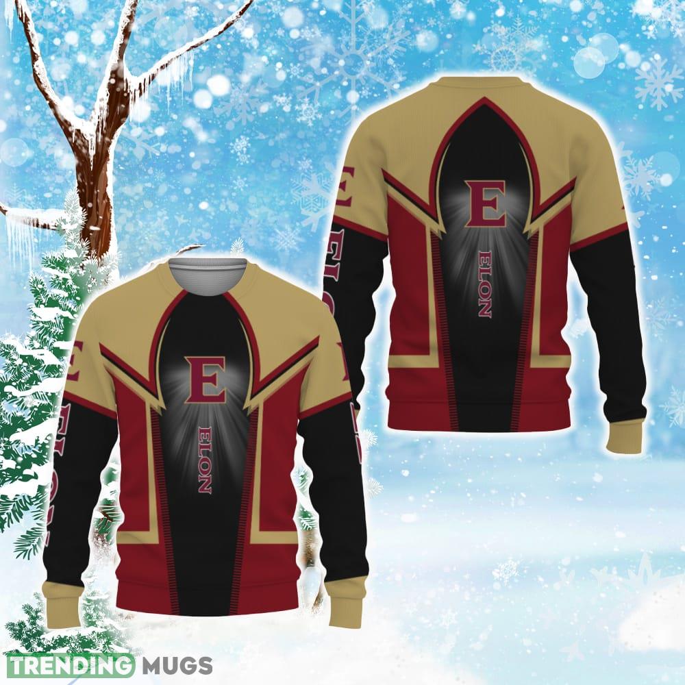Elon Phoenix Football American Ugly Christmas Sweater - Elon Phoenix Football American Ugly Christmas Sweater Photo 1 Elon Phoenix Football American Ugly Christmas Sweater - Elon Phoenix Football American Ugly Christmas Sweater Photo 1
