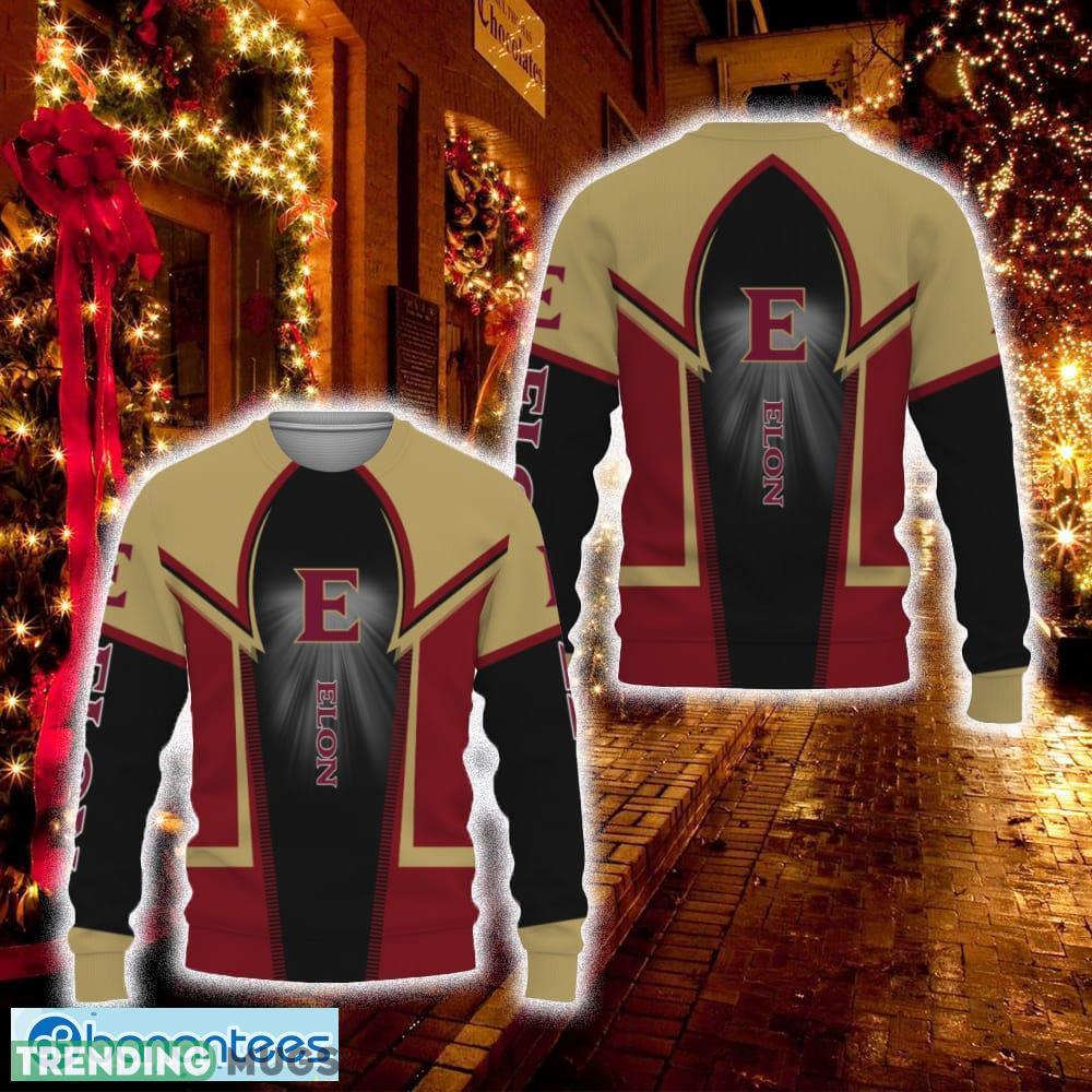 Elon Phoenix Football Merry Christmas 3D Sweater For Fans Gifts Unisex - Elon Phoenix Football Merry Christmas 3D Sweater For Fans Gifts Unisex Elon Phoenix Football Merry Christmas 3D Sweater For Fans Gifts Unisex - Elon Phoenix Football Merry Christmas 3D Sweater For Fans Gifts Unisex