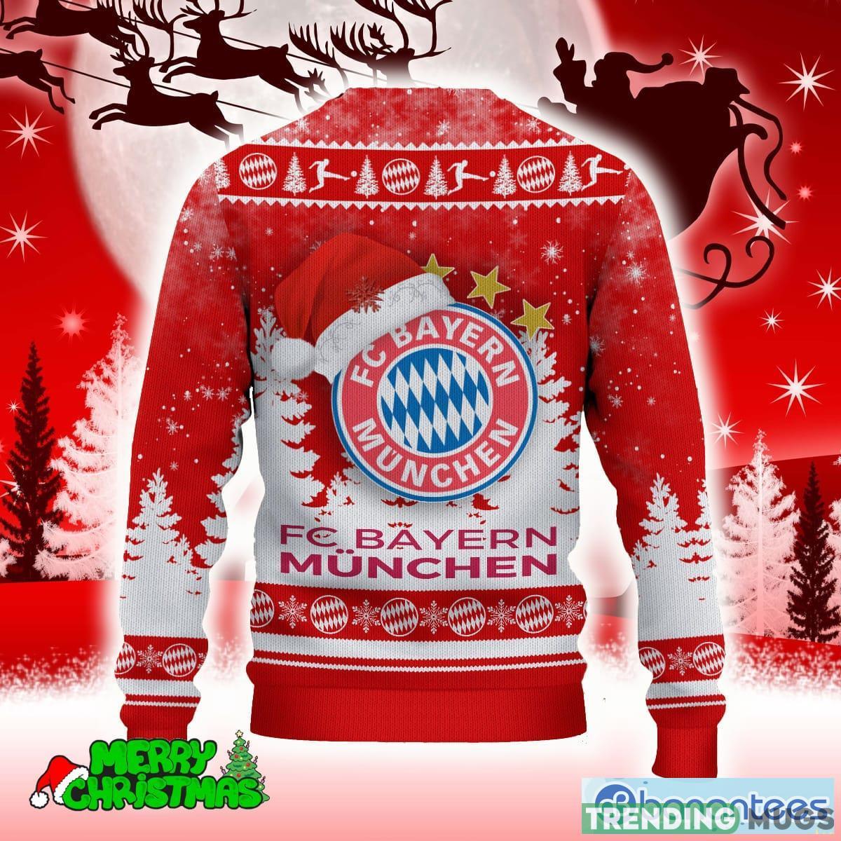 FC Bayern Munchen Red Chimney 3D Sweater All Over Printed For Men And Women Gift Christmas Holiday 3D Sweater FC Bayern Munchen Red Chimney 3D Sweater All Over Printed For Men And Women Gift Christmas Holiday 3D Sweater