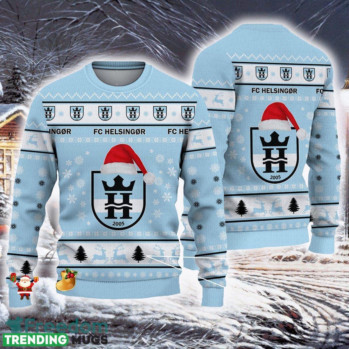 FC Helsingor Super League Danish 1st Division Ugly Sweaters Gift For Fans Christmas - FC Helsingør Super League Danish 1st Division Ugly Sweaters Gift For Fans Christmas FC Helsingor Super League Danish 1st Division Ugly Sweaters Gift For Fans Christmas - FC Helsingør Super League Danish 1st Division Ugly Sweaters Gift For Fans Christmas