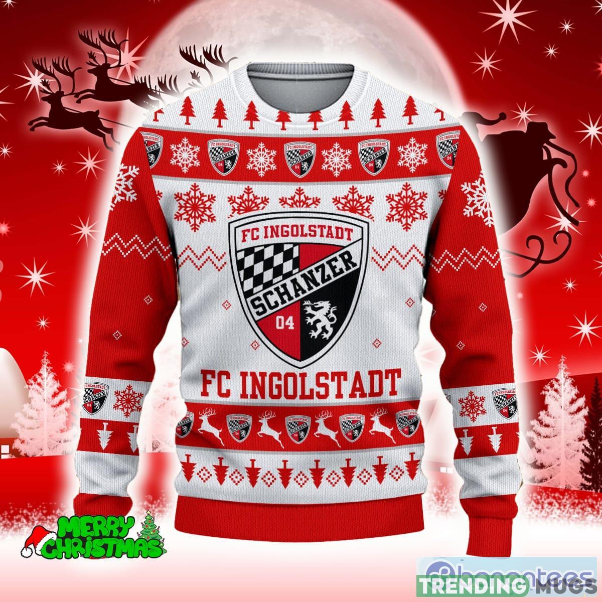 FC Ingolstadt Red Hug 3D Sweater All Over Printed For Men And Women Gift Christmas Holiday 3D Sweater FC Ingolstadt Red Hug 3D Sweater All Over Printed For Men And Women Gift Christmas Holiday 3D Sweater
