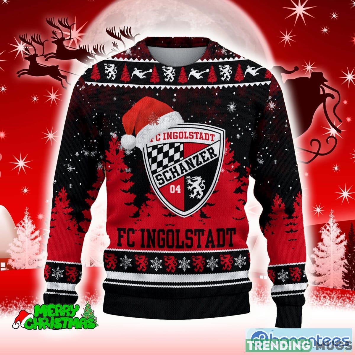 FC Ingolstadt Red Wool 3D Sweater All Over Printed For Men And Women Gift Christmas Holiday 3D Sweater FC Ingolstadt Red Wool 3D Sweater All Over Printed For Men And Women Gift Christmas Holiday 3D Sweater