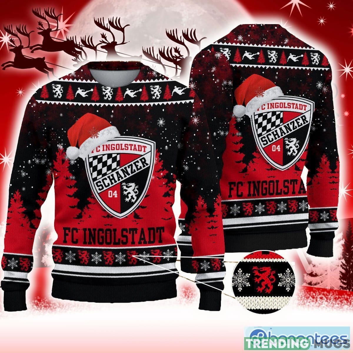 FC Ingolstadt Red Wool 3D Sweater All Over Printed For Men And Women Gift Christmas Holiday - FC Ingolstadt 3D Sweater Photo 1 FC Ingolstadt Red Wool 3D Sweater All Over Printed For Men And Women Gift Christmas Holiday - FC Ingolstadt 3D Sweater Photo 1
