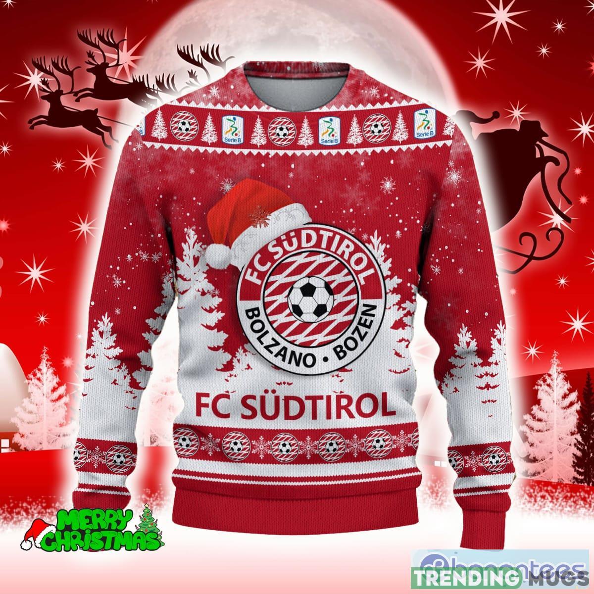 FC Südtirol Red Winterize 3D Sweater All Over Printed For Men And Women Gift Christmas Holiday 3D Sweater FC Südtirol Red Winterize 3D Sweater All Over Printed For Men And Women Gift Christmas Holiday 3D Sweater