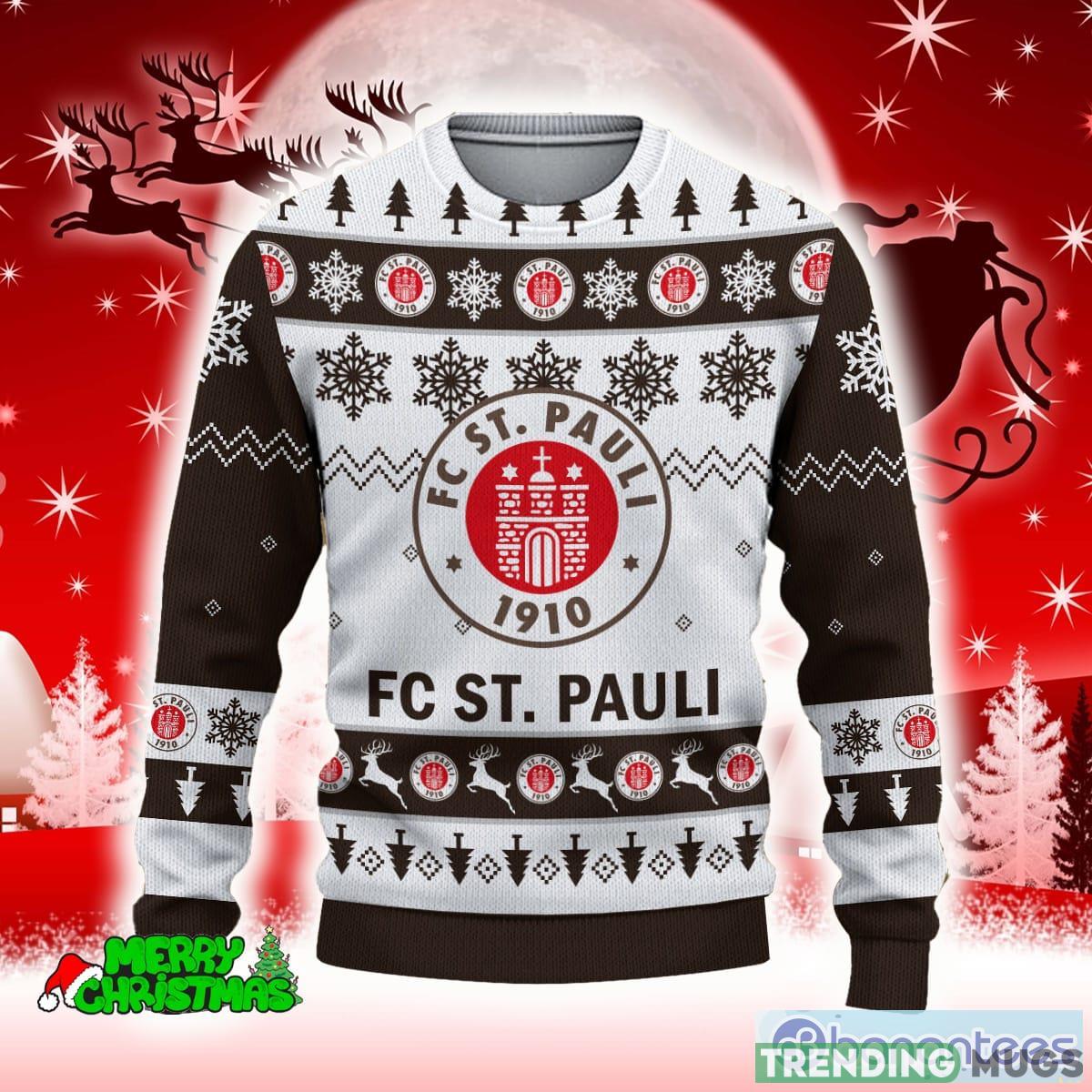 FC St. Pauli Fireplace 3D Sweater All Over Printed For Men And Women Gift Christmas Holiday 3D Sweater FC St. Pauli Fireplace 3D Sweater All Over Printed For Men And Women Gift Christmas Holiday 3D Sweater