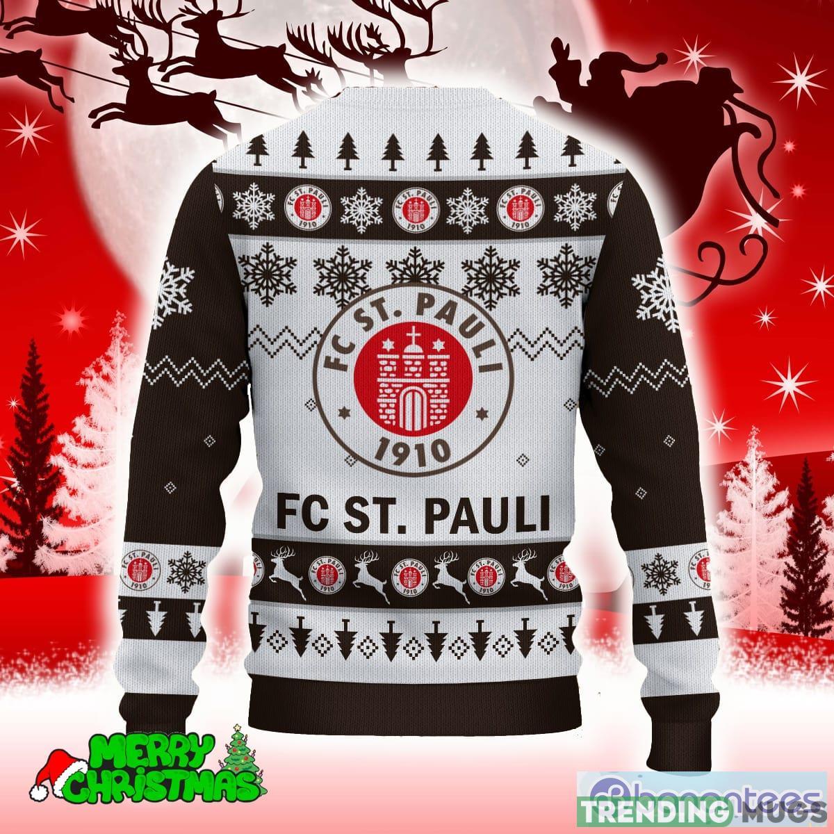 FC St. Pauli Fireplace 3D Sweater All Over Printed For Men And Women Gift Christmas Holiday 3D Sweater FC St. Pauli Fireplace 3D Sweater All Over Printed For Men And Women Gift Christmas Holiday 3D Sweater