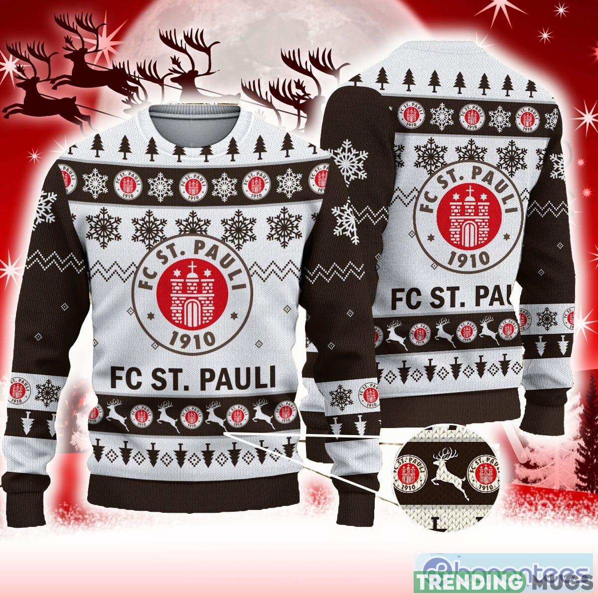 FC St. Pauli Fireplace 3D Sweater All Over Printed For Men And Women Gift Christmas Holiday - FC St. Pauli 3D Sweater Photo 1 FC St. Pauli Fireplace 3D Sweater All Over Printed For Men And Women Gift Christmas Holiday - FC St. Pauli 3D Sweater Photo 1