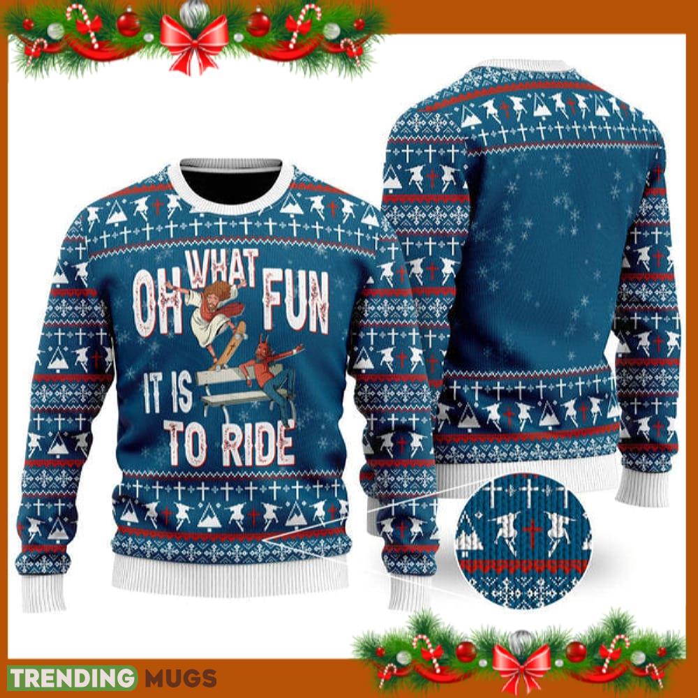 Funny Jesus Ride Skateboarding With Satan Ugly Christmas Sweater Funny Gift For Men And Women Family Holidays - Funny Jesus Ride Skateboarding With Satan Ugly Christmas Sweater Funny Gift For Men And Women Family Holidays Funny Jesus Ride Skateboarding With Satan Ugly Christmas Sweater Funny Gift For Men And Women Family Holidays - Funny Jesus Ride Skateboarding With Satan Ugly Christmas Sweater Funny Gift For Men And Women Family Holidays