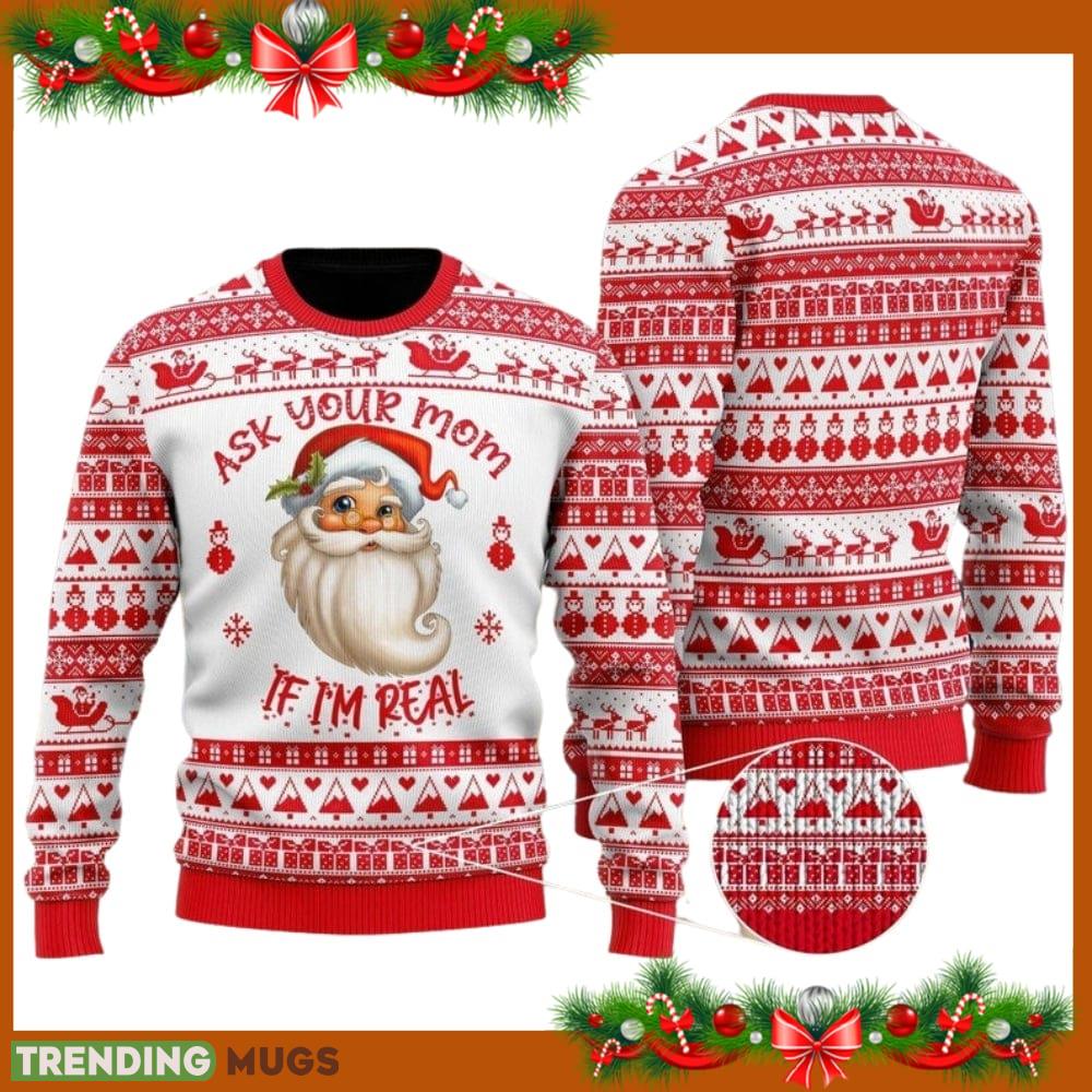 Funny Santa Claus Ask Your Mom Ugly Christmas Sweater Funny Gift For Men And Women Family Holidays - Funny Santa Claus Ask Your Mom Ugly Christmas Sweater Funny Gift For Men And Women Family Holidays Funny Santa Claus Ask Your Mom Ugly Christmas Sweater Funny Gift For Men And Women Family Holidays - Funny Santa Claus Ask Your Mom Ugly Christmas Sweater Funny Gift For Men And Women Family Holidays