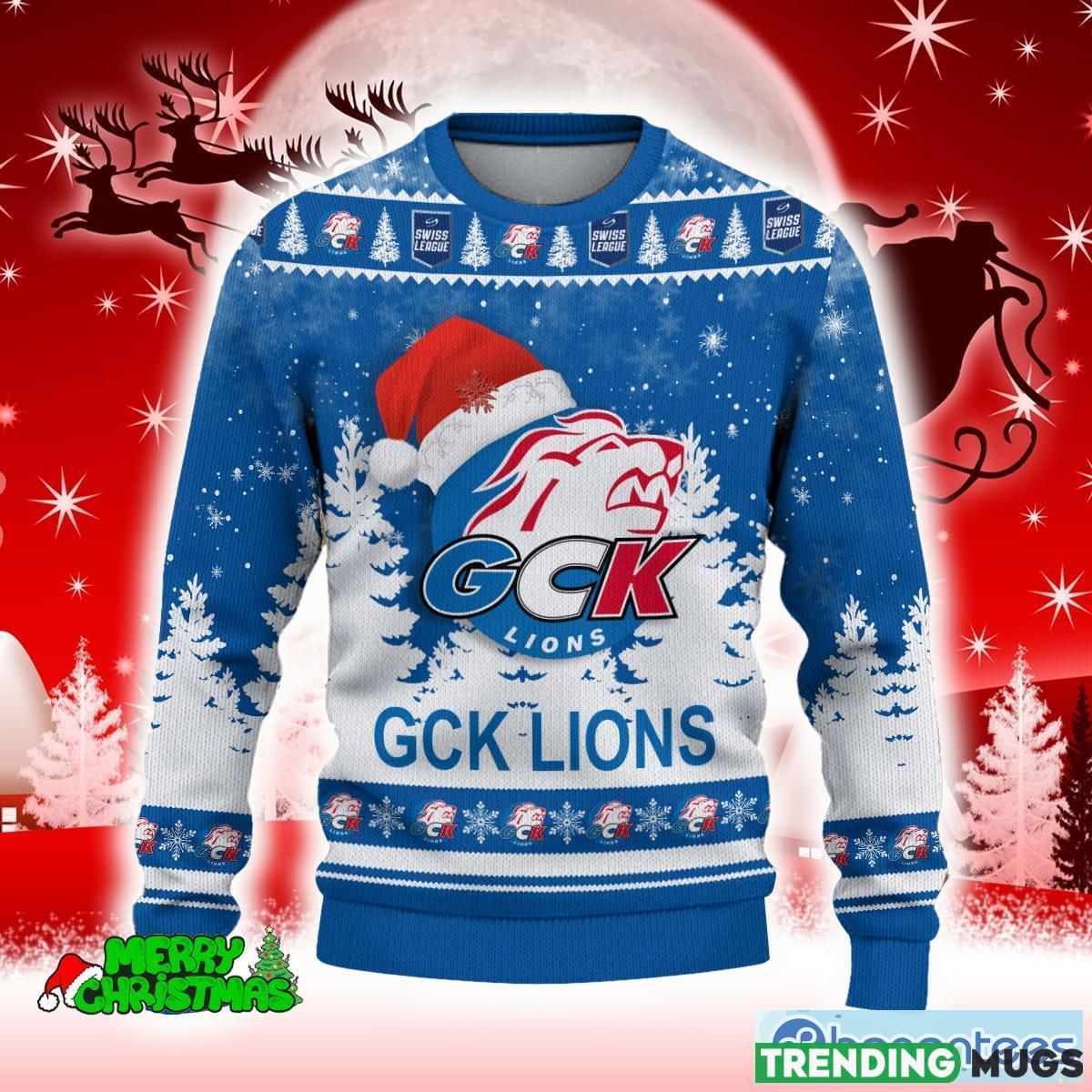 GCK Lions Blue Event 3D Sweater All Over Printed For Men And Women Gift Christmas Holiday 3D Sweater GCK Lions Blue Event 3D Sweater All Over Printed For Men And Women Gift Christmas Holiday 3D Sweater