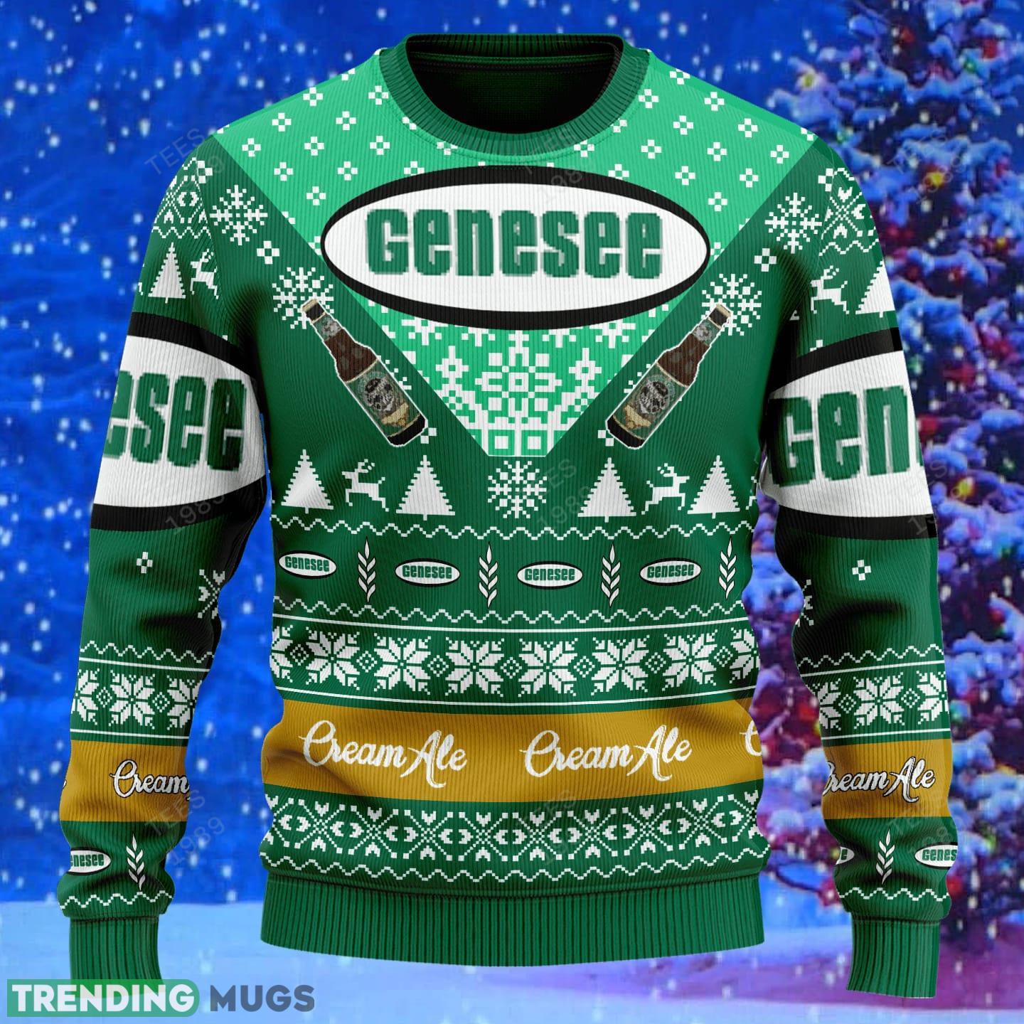 Genesee Cream Ale Beer Knitted Xmas Sweater Gift Men And Women 3D Sweater Genesee Cream Ale Beer Knitted Xmas Sweater Gift Men And Women 3D Sweater