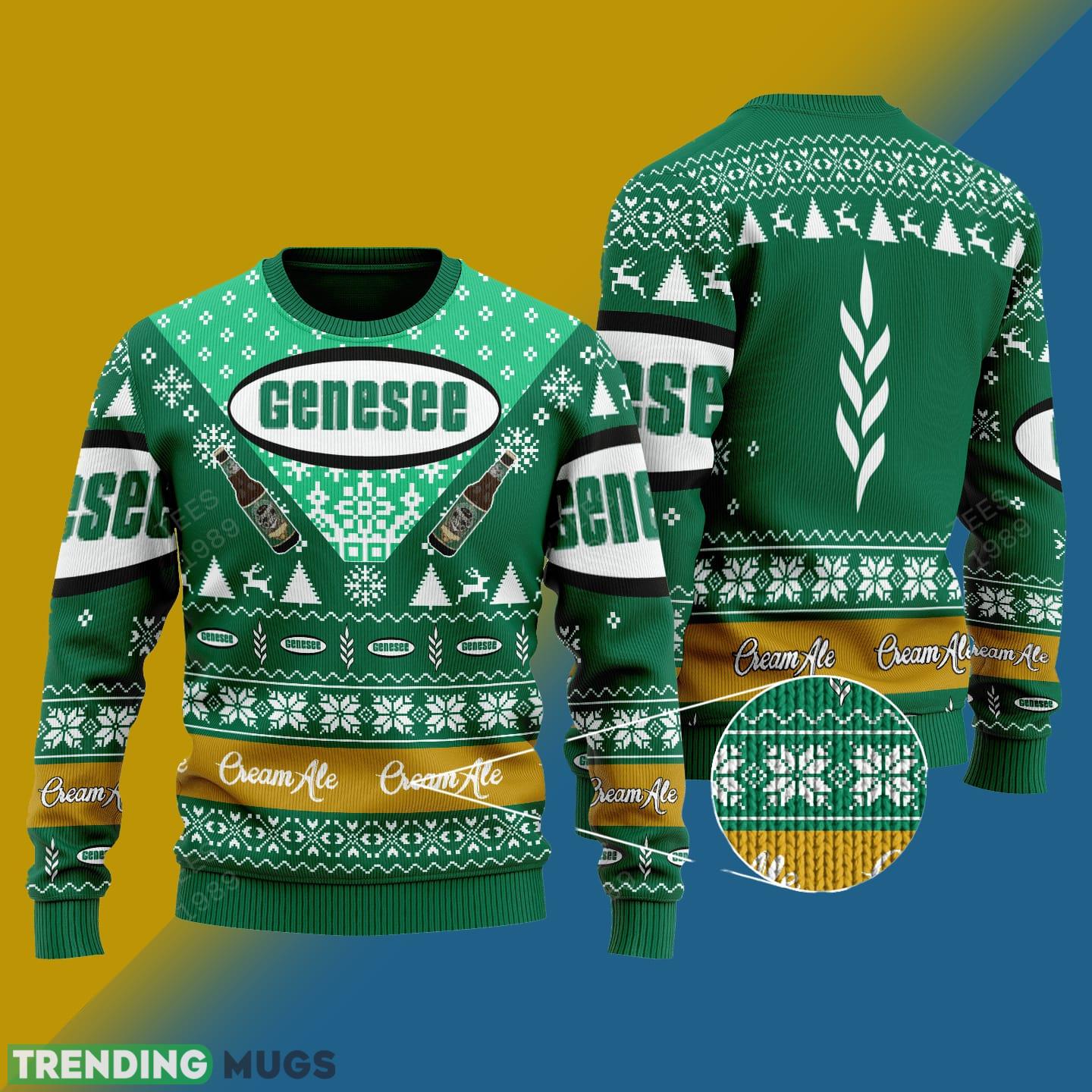 Genesee Cream Ale Beer Knitted Xmas Sweater Gift Men And Women - Genesee Cream Ale Beer Knitted Sweater Photo 1 Genesee Cream Ale Beer Knitted Xmas Sweater Gift Men And Women - Genesee Cream Ale Beer Knitted Sweater Photo 1