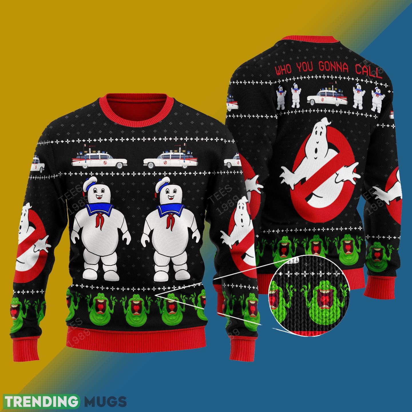 Ghostbusters Happy Halloween Design Knitted Xmas Sweater Gift Men And Women - Ghostbusters Happy Halloween V1 Knitted Sweater Photo 1 Ghostbusters Happy Halloween Design Knitted Xmas Sweater Gift Men And Women - Ghostbusters Happy Halloween V1 Knitted Sweater Photo 1