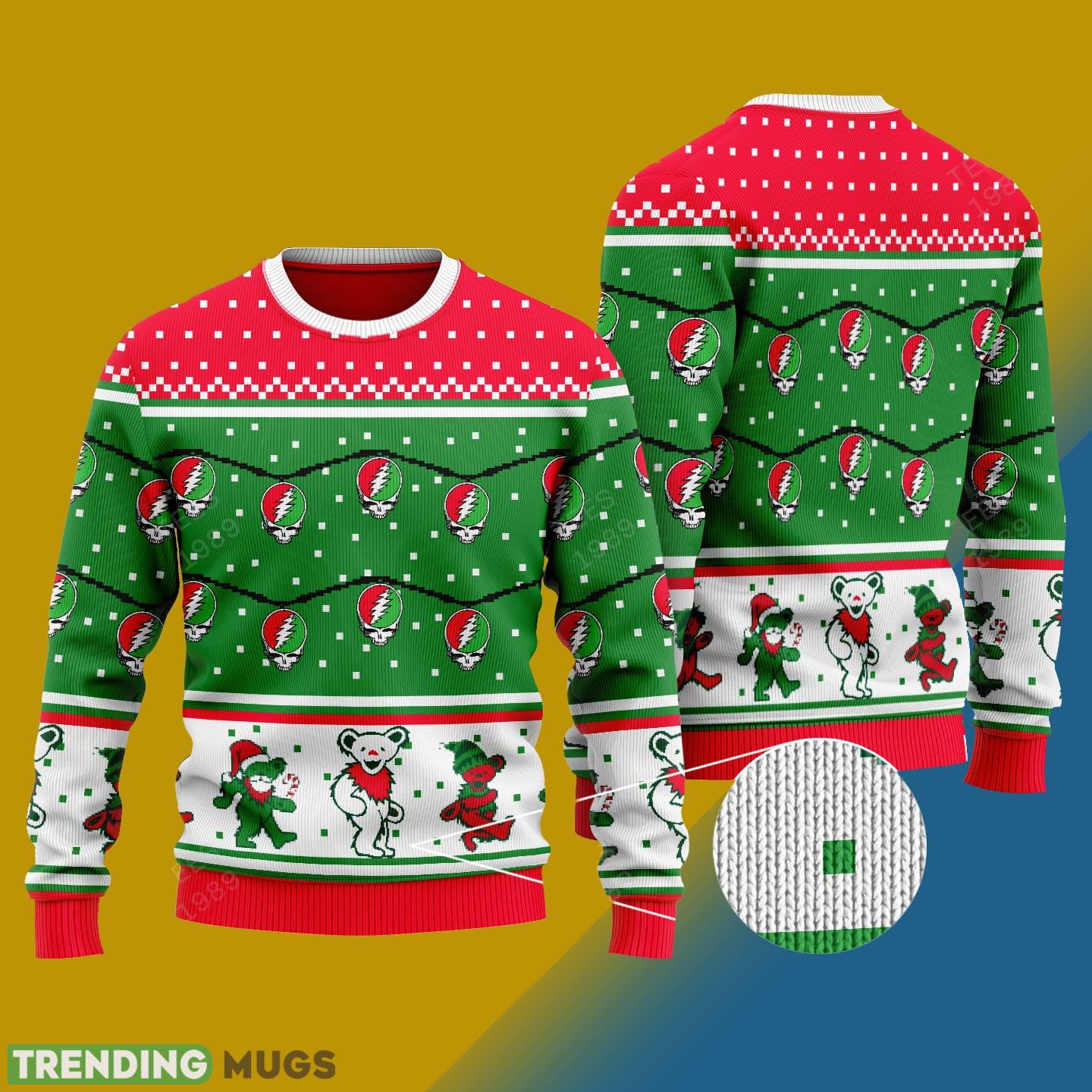 Grateful Deads Graphics Knitted Xmas Sweater Gift Men And Women - G.rateful Dead Sweaters v2 Grateful Deads Graphics Knitted Xmas Sweater Gift Men And Women - G.rateful Dead Sweaters v2