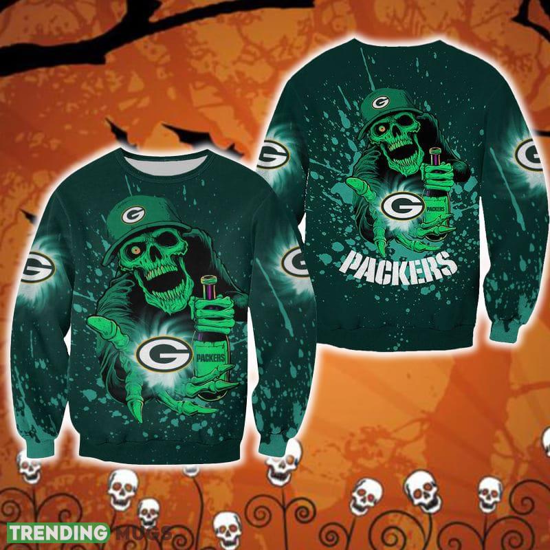 Green Bay Packers Halloween Skull Edition Unisex Radiator Halloween Ugly Sweater For Men And Women Gift Christmas - Green Bay Packers Halloween Skull Edition Unisex Radiator Halloween Ugly Sweater For Men And Women Gift Christmas Green Bay Packers Halloween Skull Edition Unisex Radiator Halloween Ugly Sweater For Men And Women Gift Christmas - Green Bay Packers Halloween Skull Edition Unisex Radiator Halloween Ugly Sweater For Men And Women Gift Christmas