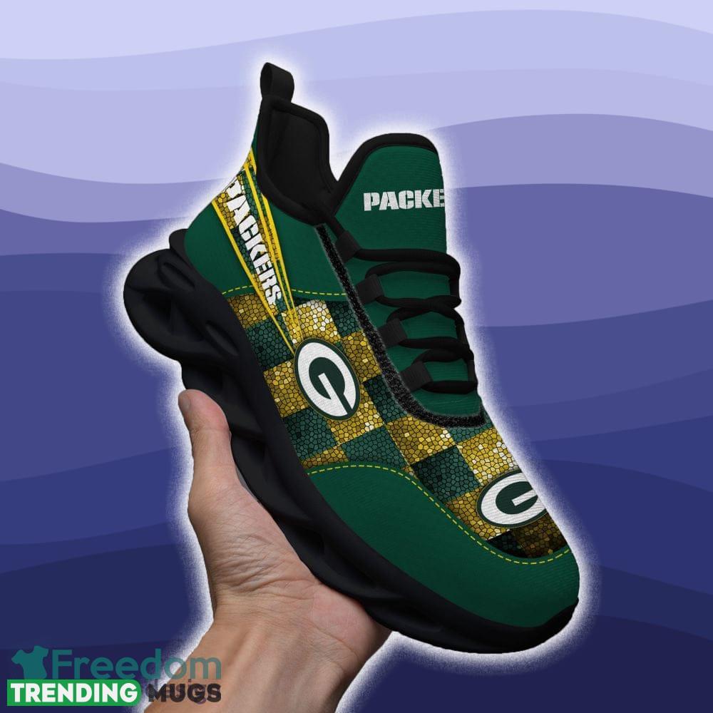 Green Bay Packers NFL Clunky Sneakers New Max Soul Shoes Gift For Fans Max Soul Green Bay Packers NFL Clunky Sneakers New Max Soul Shoes Gift For Fans Max Soul