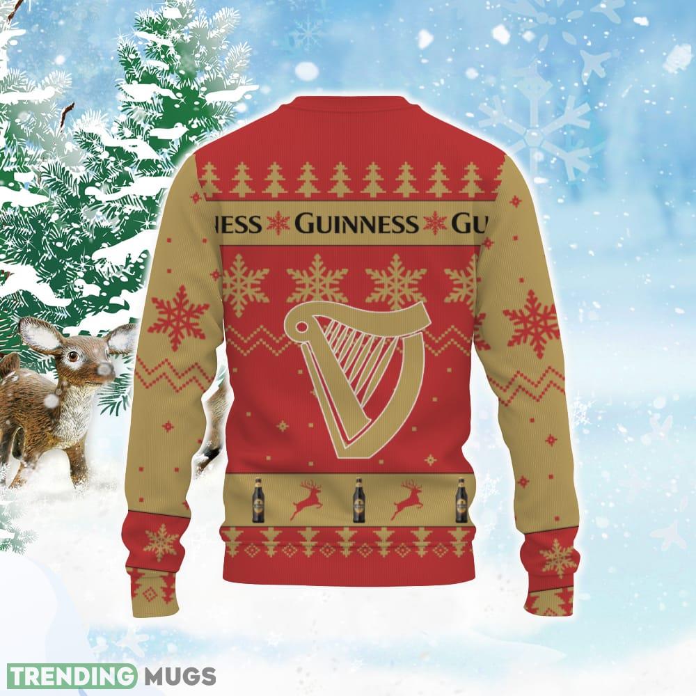 Guinness Beers Merry Christmas Gift Fan Ugly Christmas AOP Sweater 3D Sweater Guinness Beers Merry Christmas Gift Fan Ugly Christmas AOP Sweater 3D Sweater
