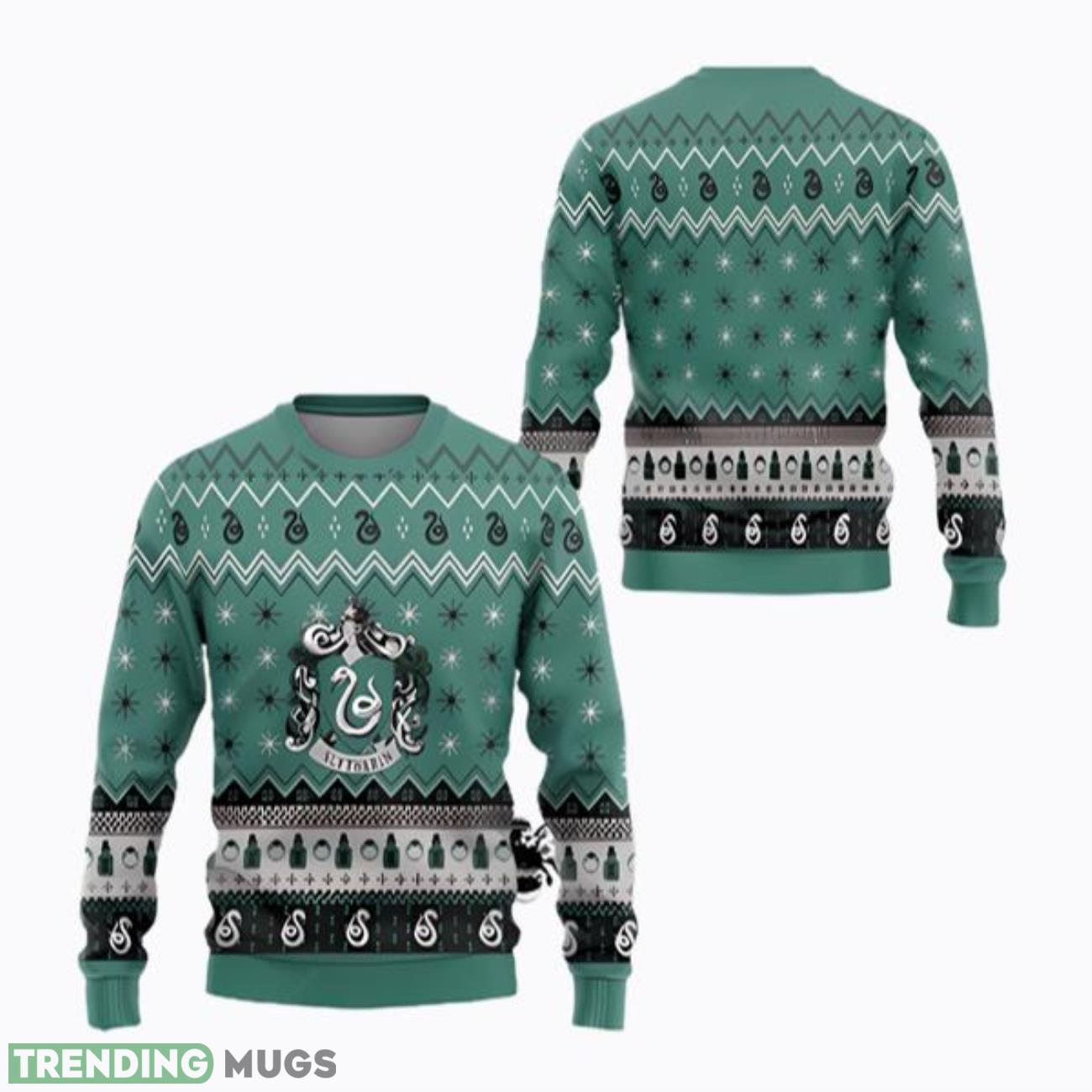 Harry Potter Slytherin Ugly Christmas Sweater Presents Christmas For Men And Women Product Photo 1 Harry Potter Slytherin Ugly Christmas Sweater Presents Christmas For Men And Women Product Photo 1