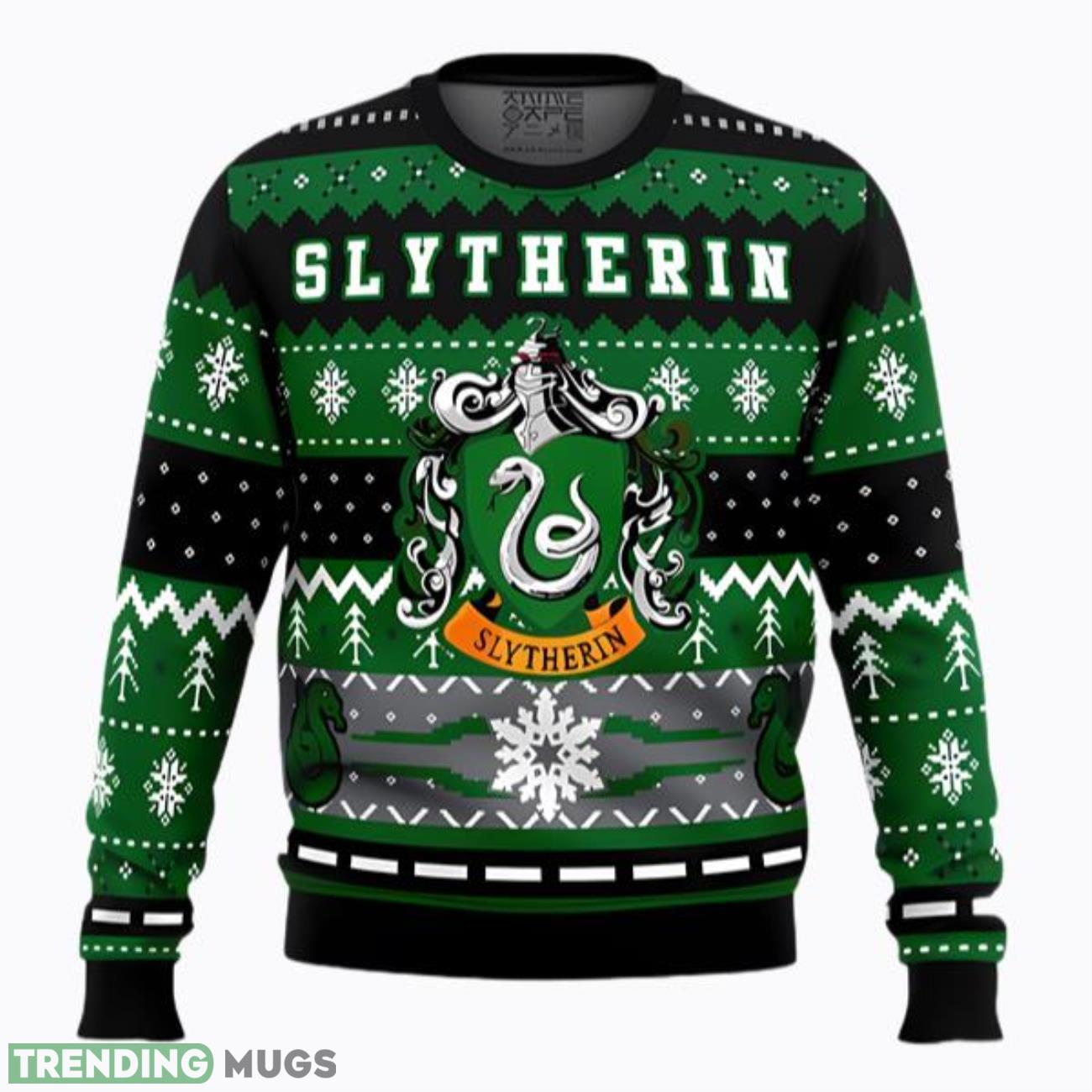 Harry Potter Ugly Christmas Sweater Salazar Slytherin Product Photo 1 Harry Potter Ugly Christmas Sweater Salazar Slytherin Product Photo 1