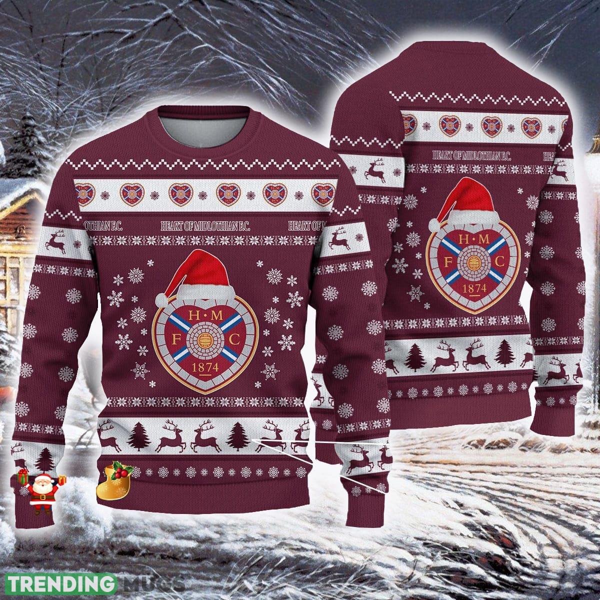 Heart of Midlothian F.C. spfl Ugly Christmas Sweaters For Fans Gift Unisex Christmas Tree Sweatshirt - Heart of Midlothian F.C. spfl Ugly Christmas Sweaters For Fans Gift Unisex Christmas Tree Sweatshirt Heart of Midlothian F.C. spfl Ugly Christmas Sweaters For Fans Gift Unisex Christmas Tree Sweatshirt - Heart of Midlothian F.C. spfl Ugly Christmas Sweaters For Fans Gift Unisex Christmas Tree Sweatshirt