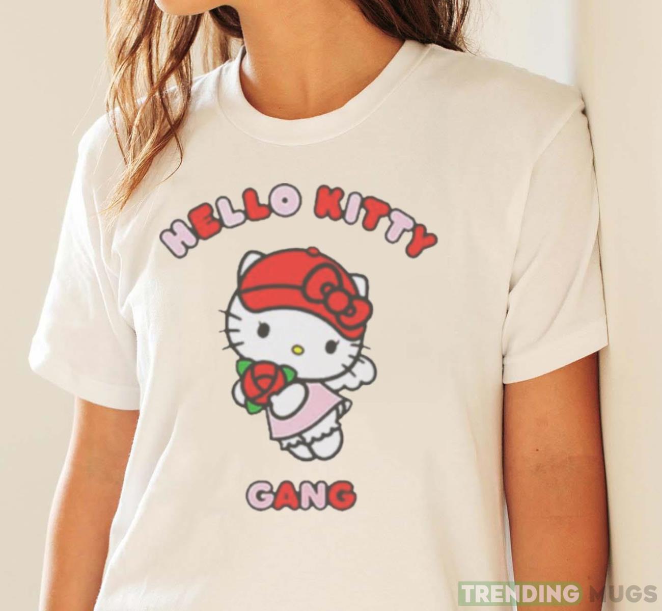 Hello kitty gang rose shirt Light Shirt Hello kitty gang rose shirt Light Shirt